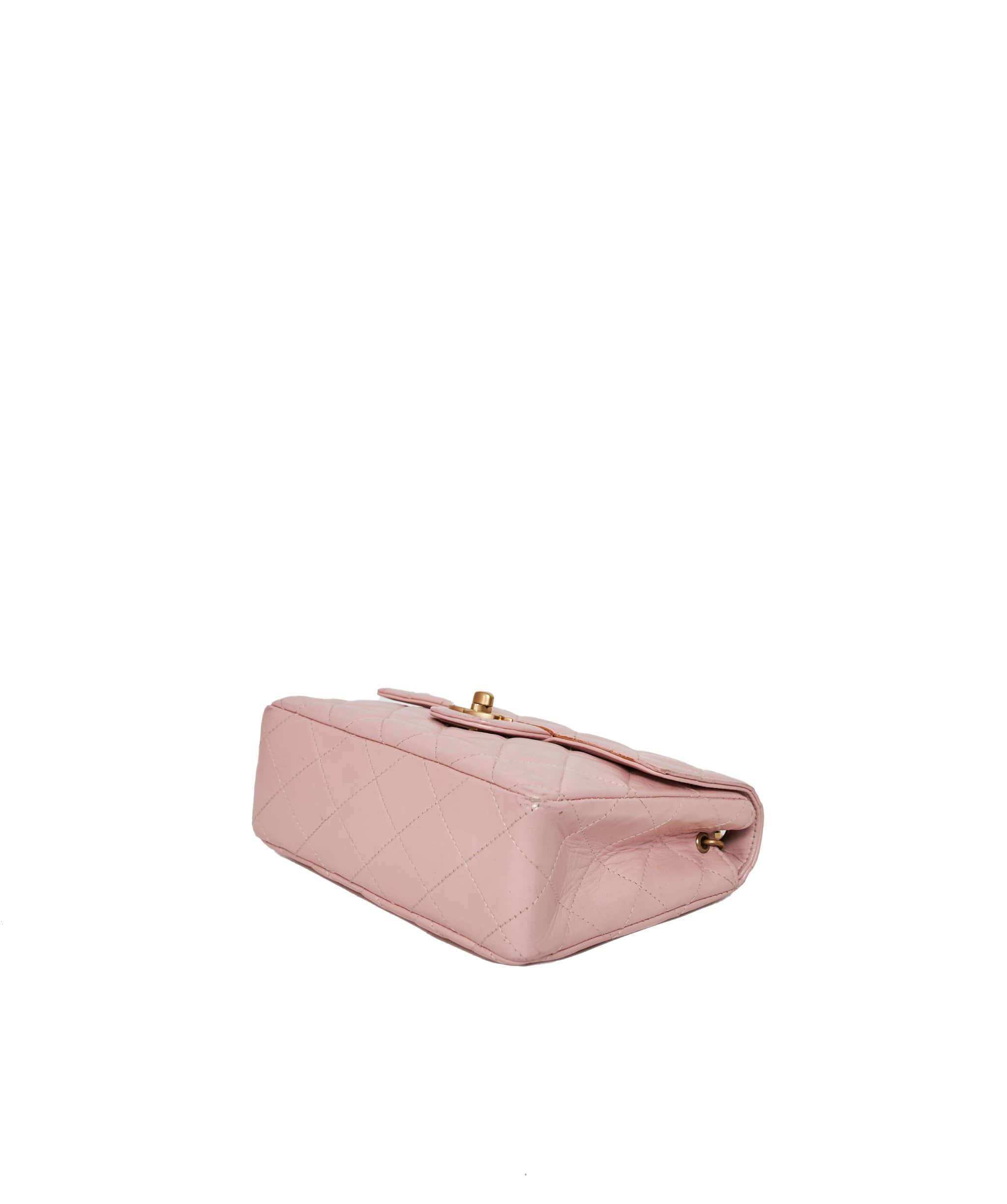 LuxuryPromise Chanel Baby Pink 7" Mini Classic Timeless Bag - AWL1443