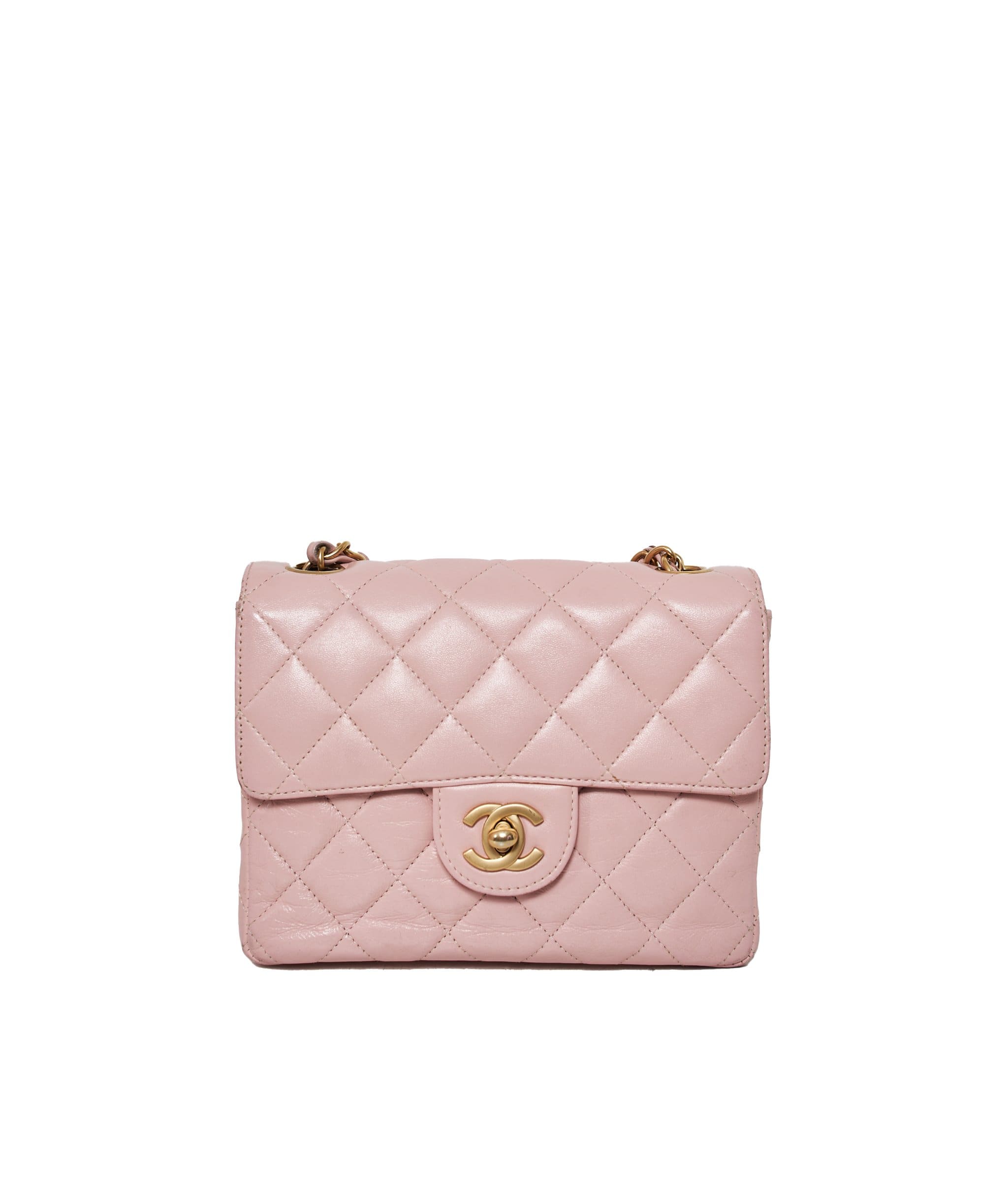 LuxuryPromise Chanel Baby Pink 7" Mini Classic Timeless Bag - AWL1443