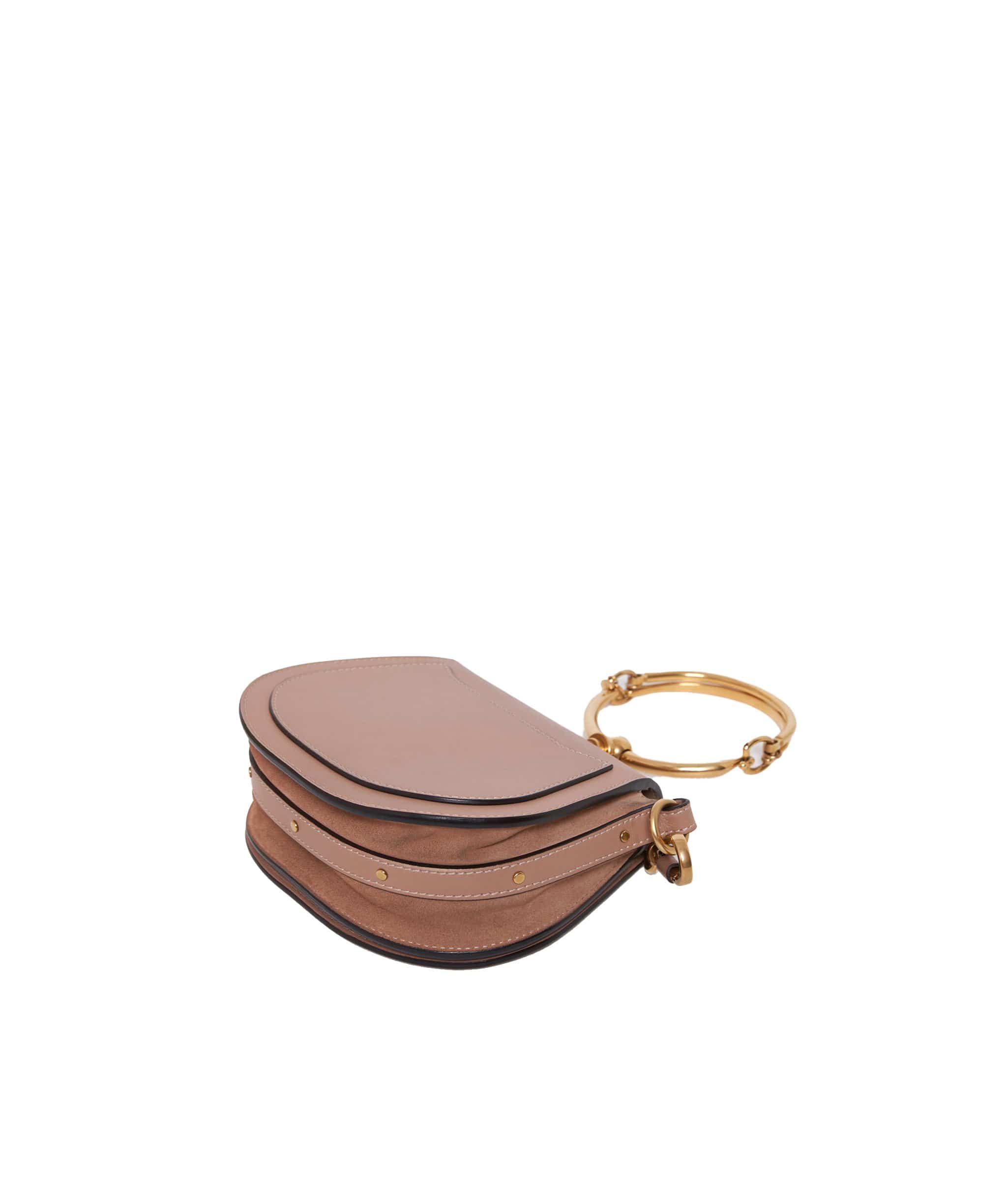 LuxuryPromise Chloe Beige Leather Nile Bag GHW - AGL1225