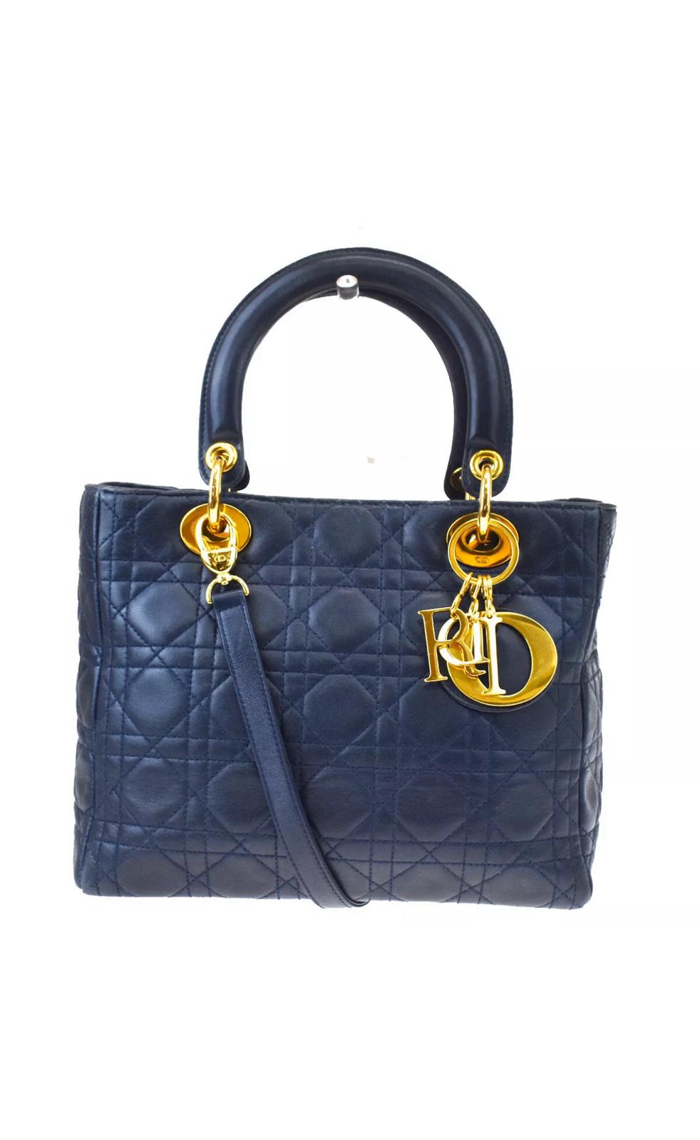 LuxuryPromise Christian Dior Lady Medium Navy