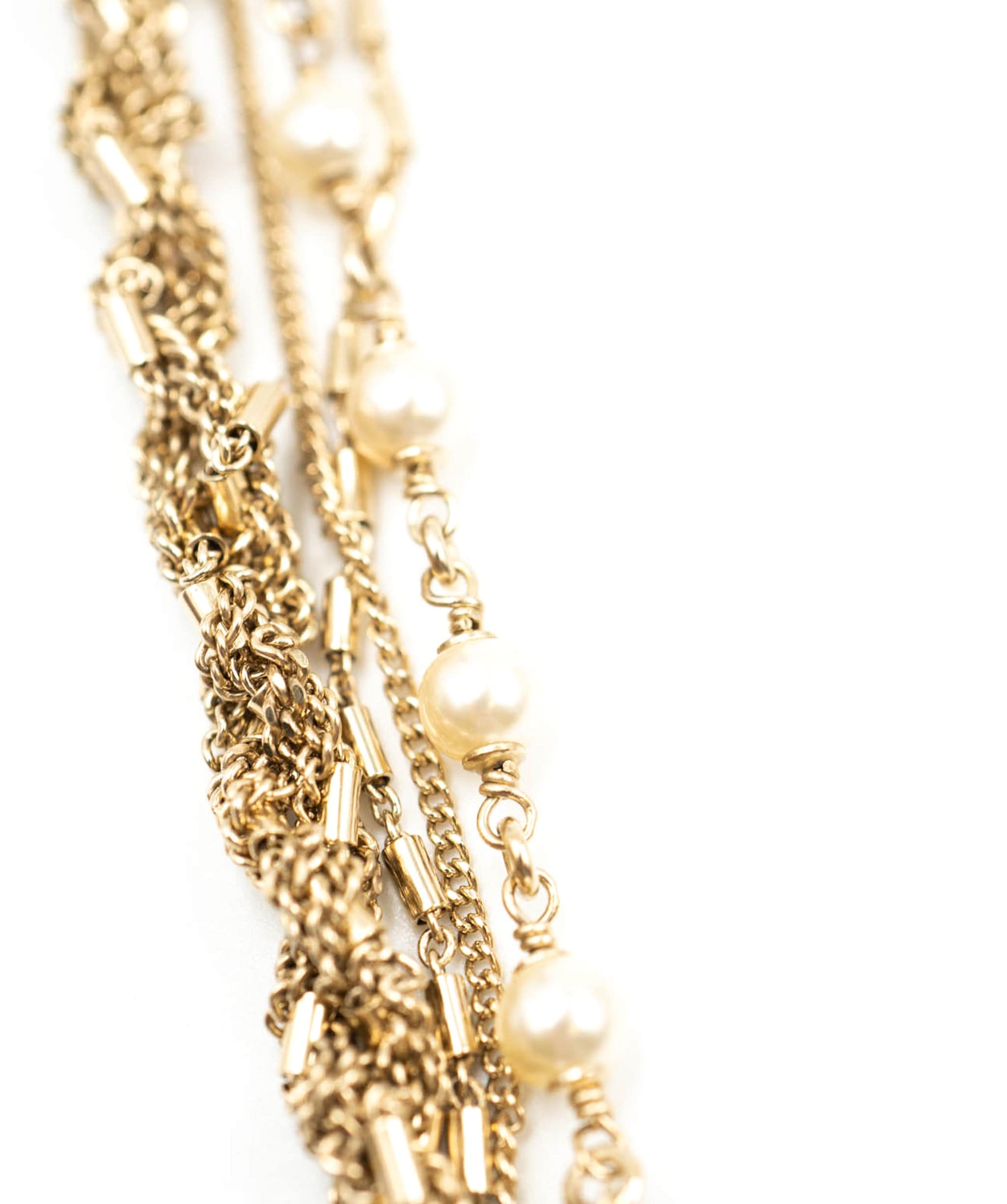 LuxuryPromise Chanel multi chain gold Chanel necklace - AWL3680