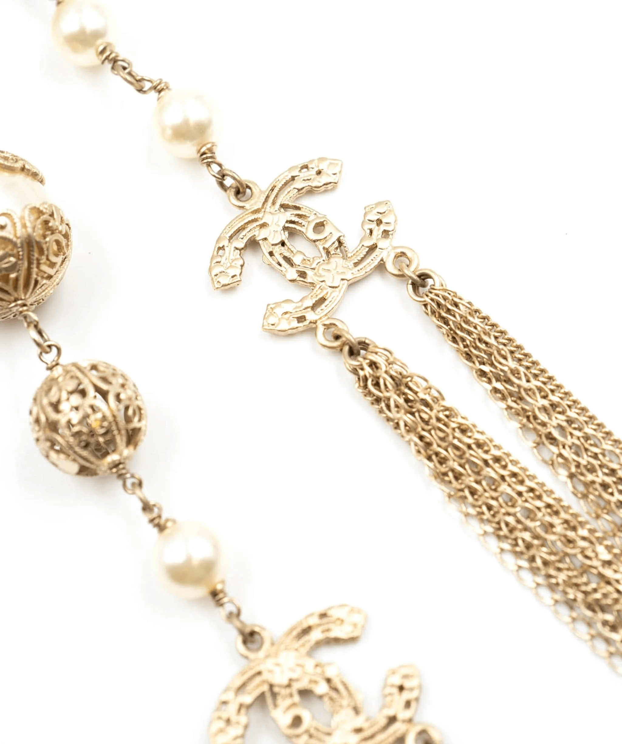 LuxuryPromise Chanel multi chain gold Chanel necklace - AWL3680