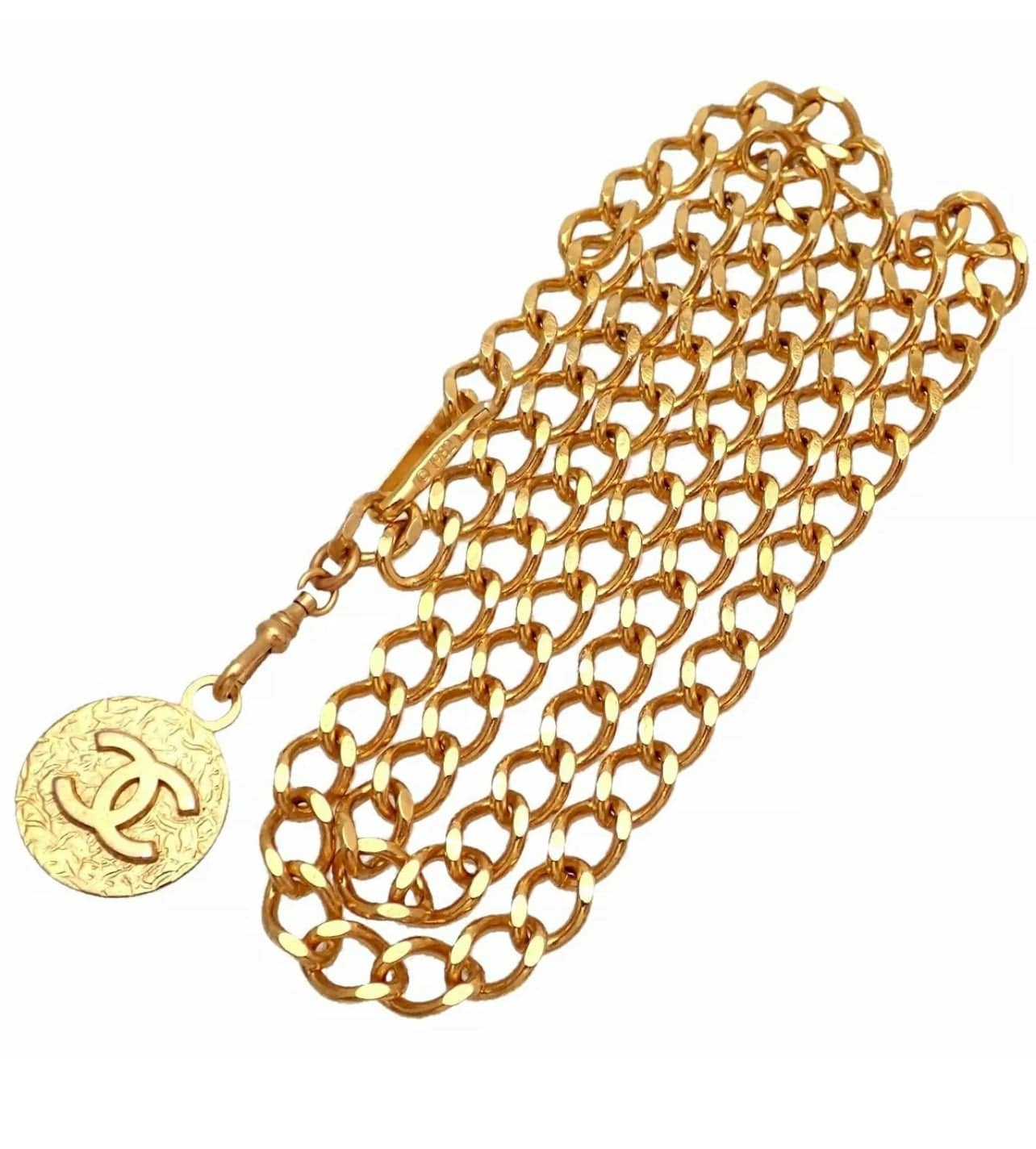 LuxuryPromise Chanel necklace or belt chain gold