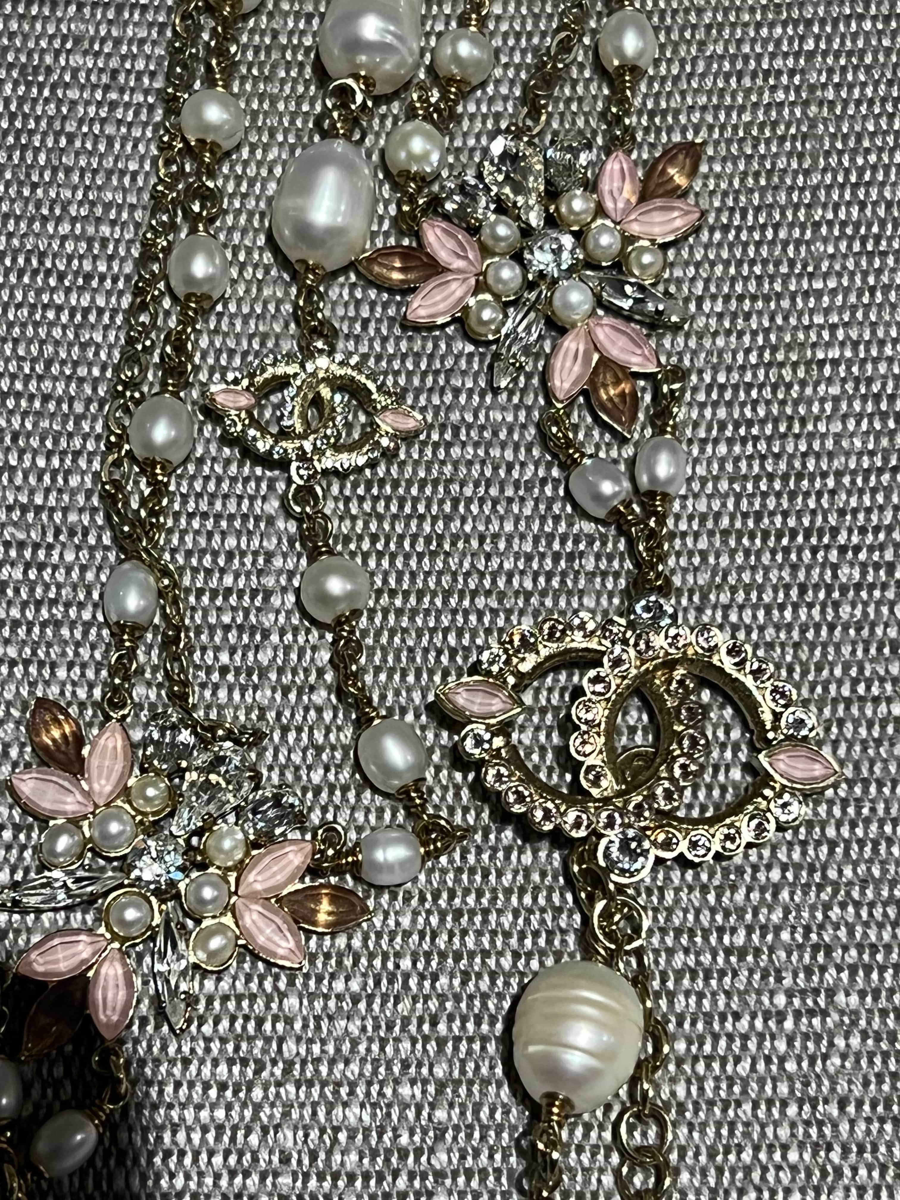 LuxuryPromise Chanel pink necklace