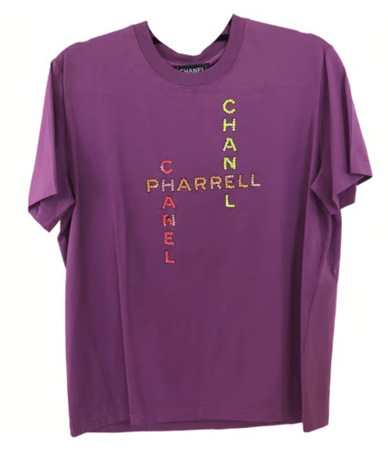 LuxuryPromise Chanel X Pharrell Williams Tee Size M