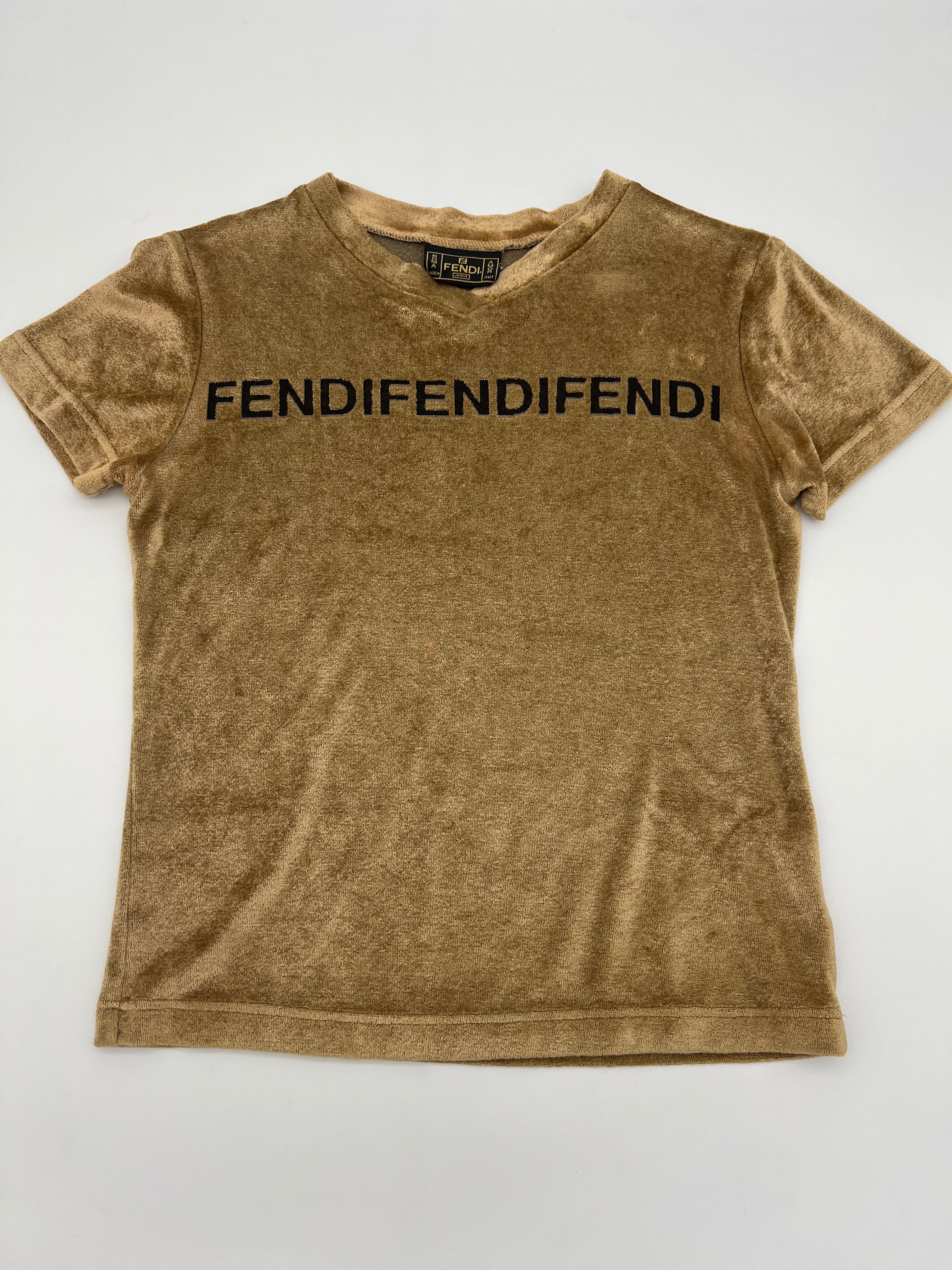 LuxuryPromise Fendi See Through Logo Top Bronze UIL1005