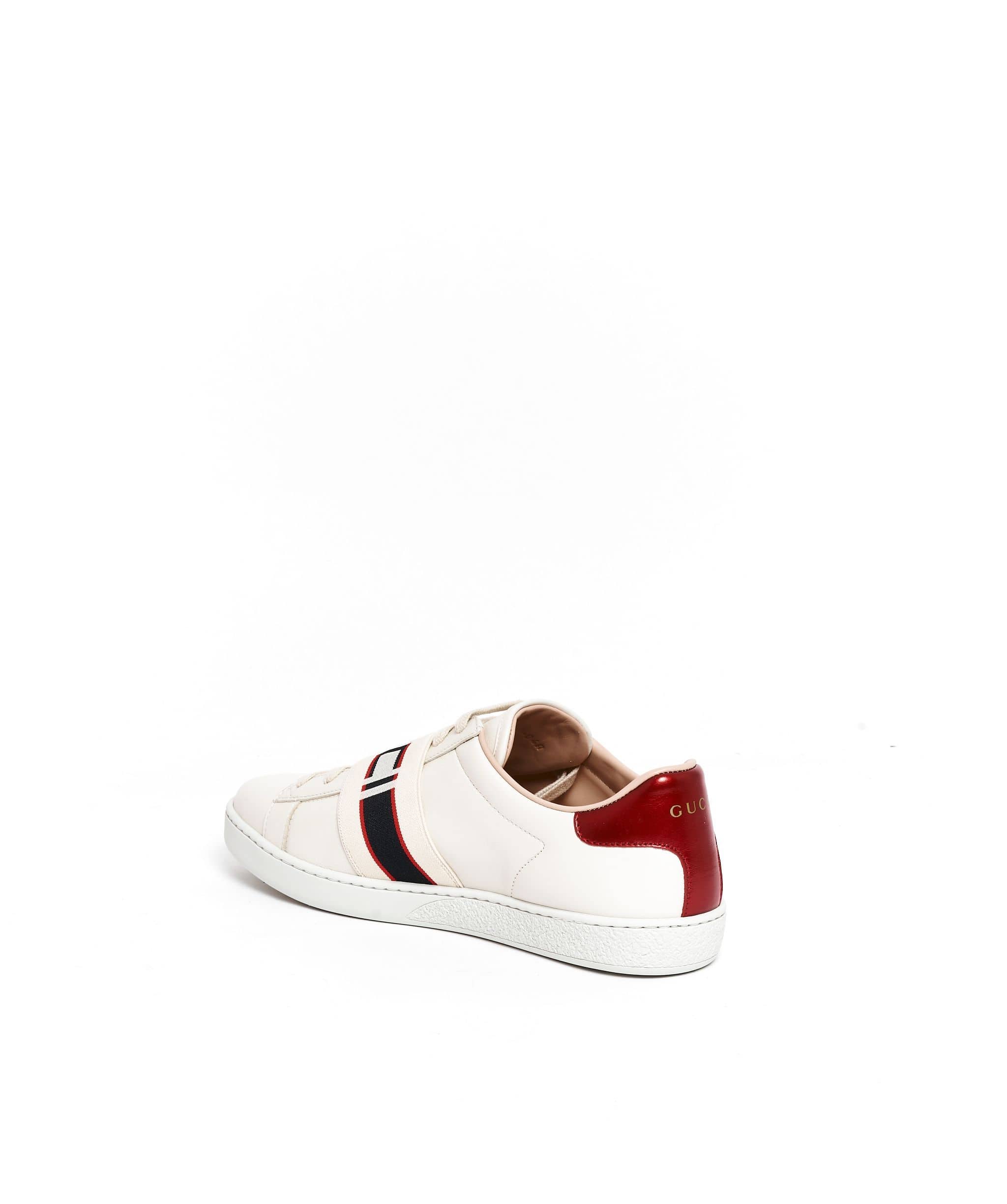 LuxuryPromise Gucci Ace Trainers in White