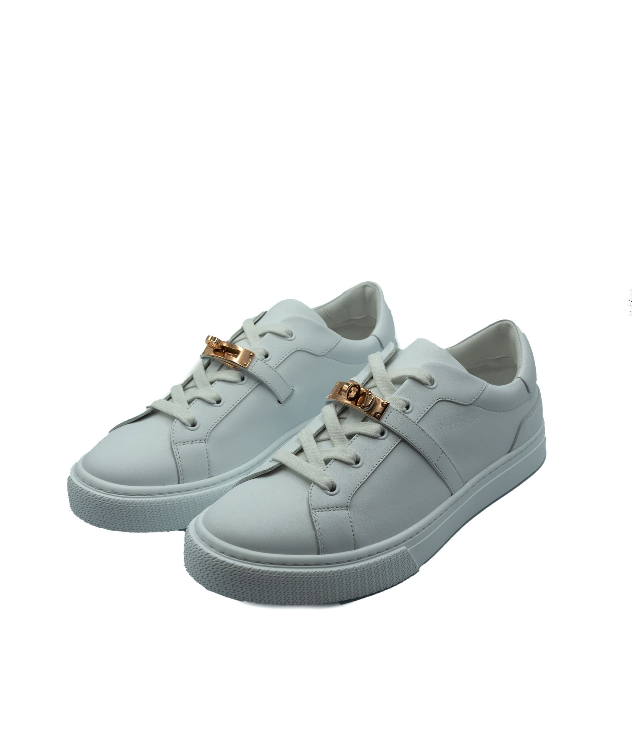 LuxuryPromise Hermes Kelly trainers white 40