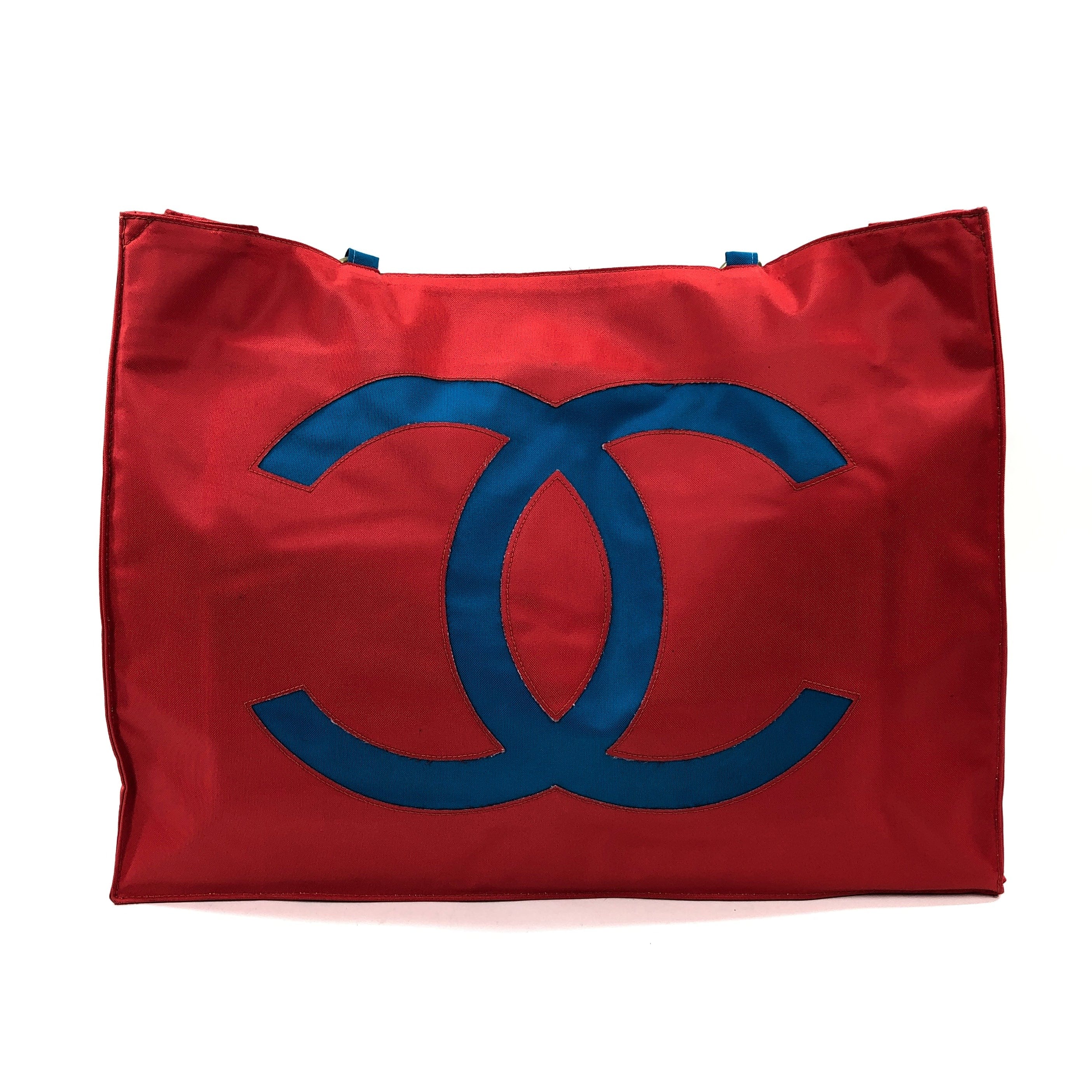 LuxuryPromise Logo Coco Mark Nylon Chain Tote Bag 2nd