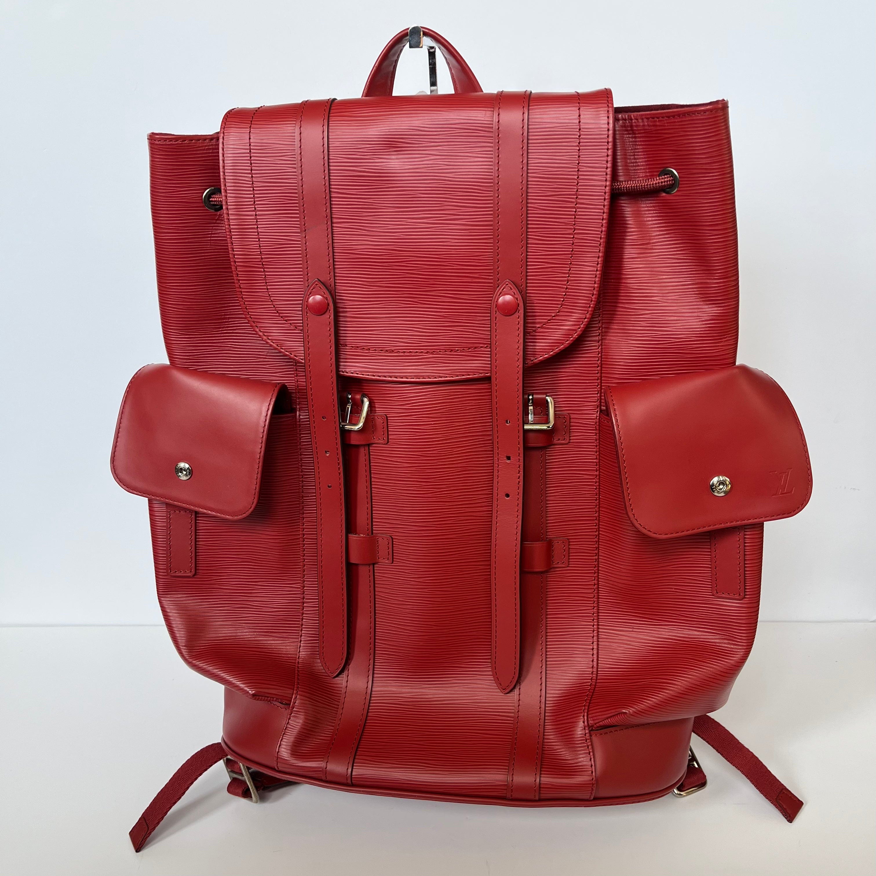 LuxuryPromise LV Christopher PM Red Epi