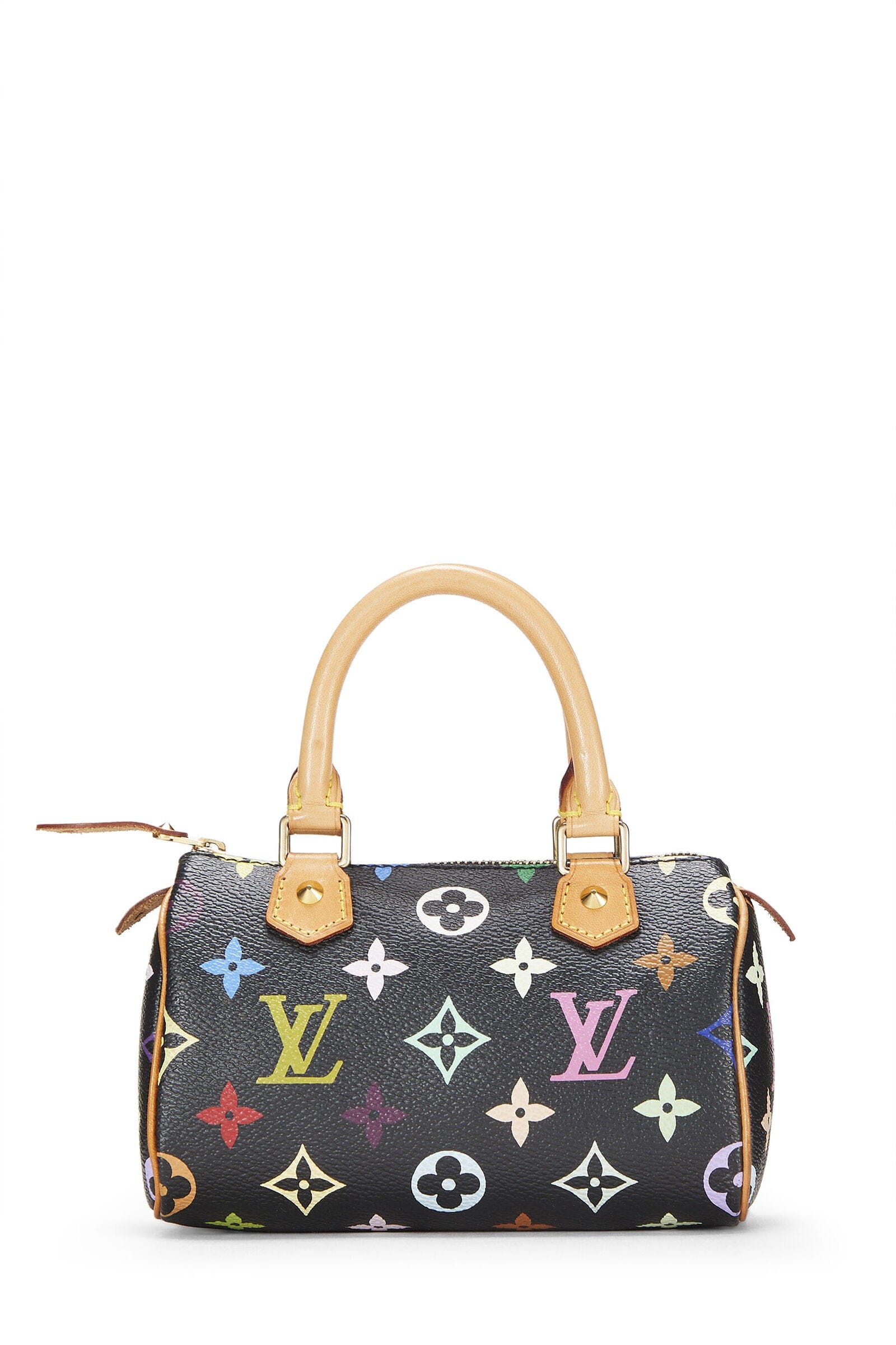 LuxuryPromise Louis Vuitton Black Murakami Nano Speedy QJB0RA1ZKB029