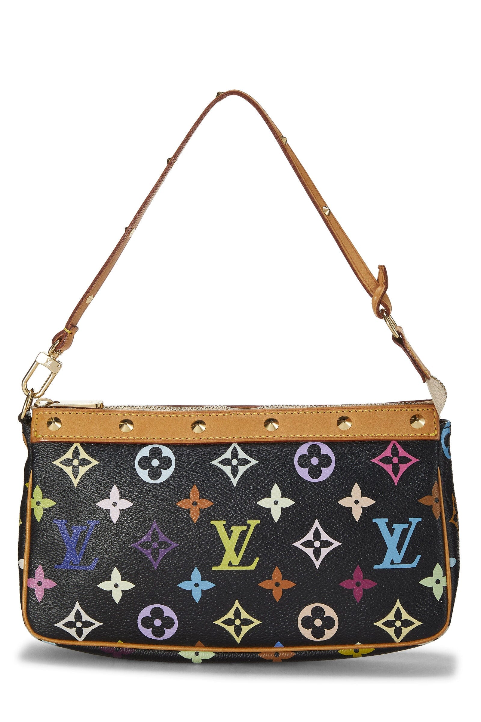 LuxuryPromise Louis Vuitton Black Murakami Pochette QJBJUIDSKB014