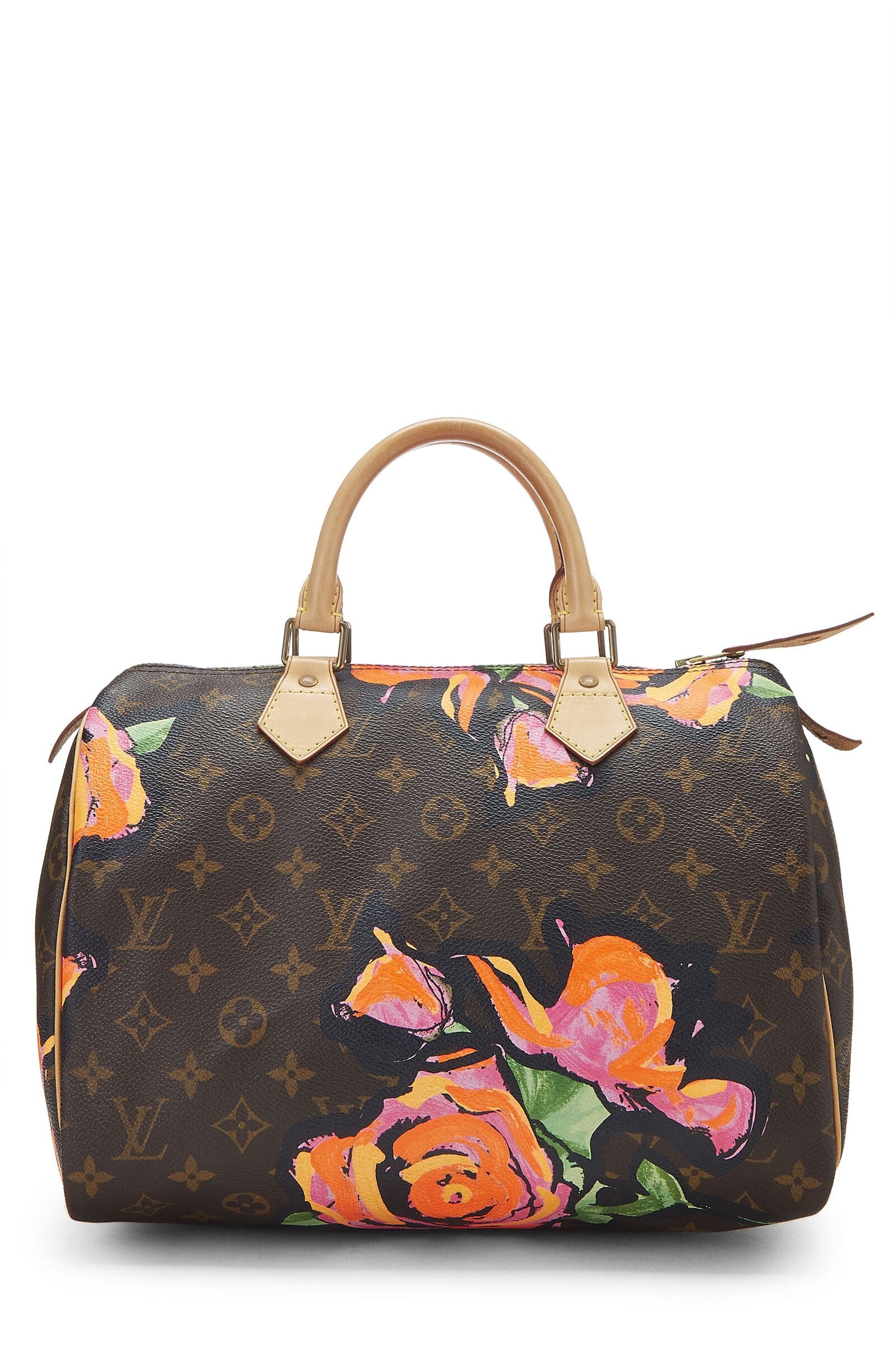 LuxuryPromise Louis Vuitton Brown Roses Speedy 30 QJB0FZ3Q0B060