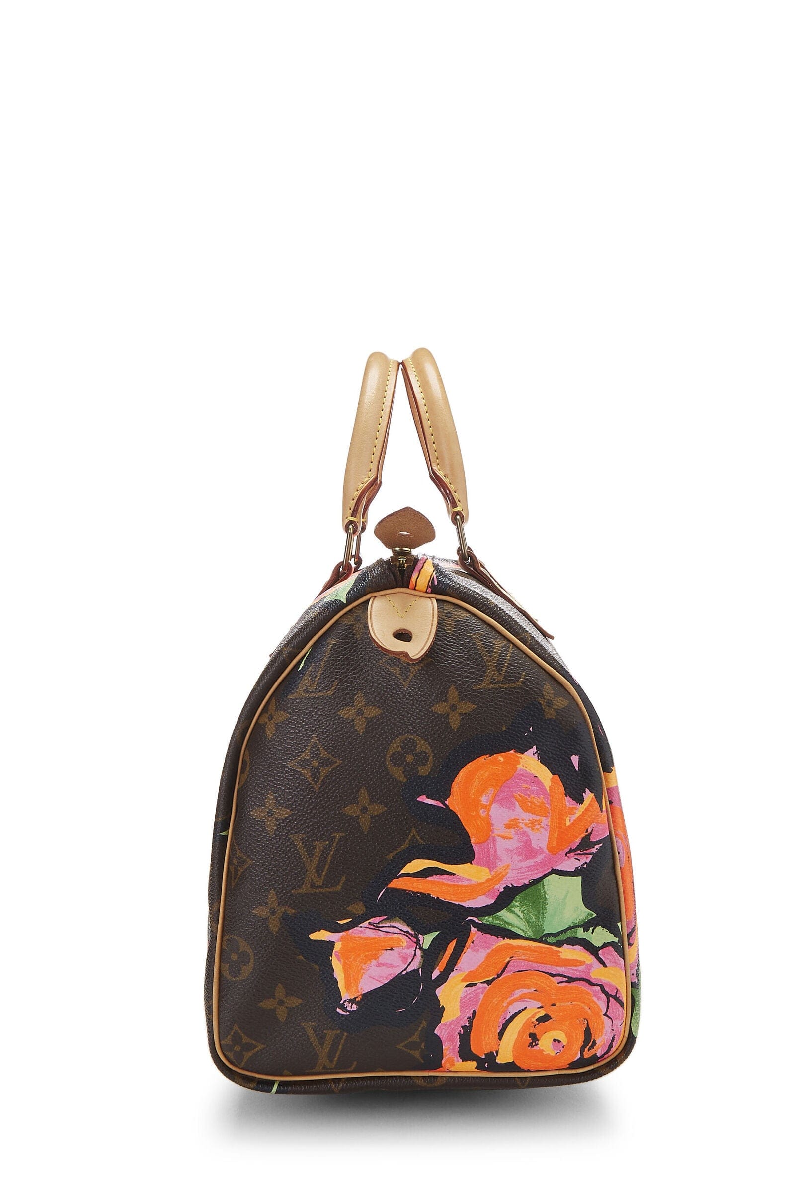 LuxuryPromise Louis Vuitton Brown Roses Speedy 30 QJB0FZ3Q0B060