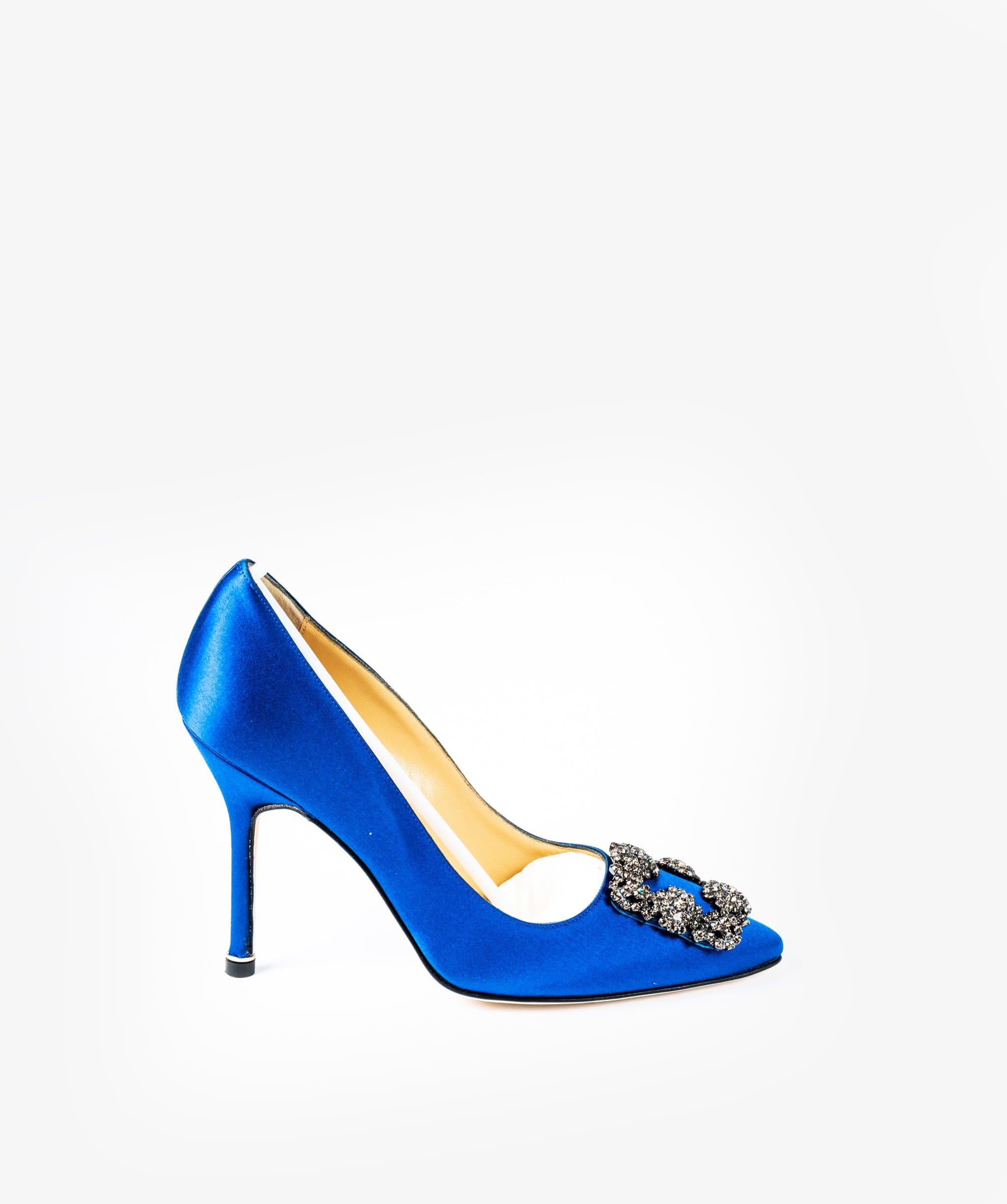 Manolo Blahnik Manolo Blahnik Hangisi Pumps Royal Blue Size 35.5