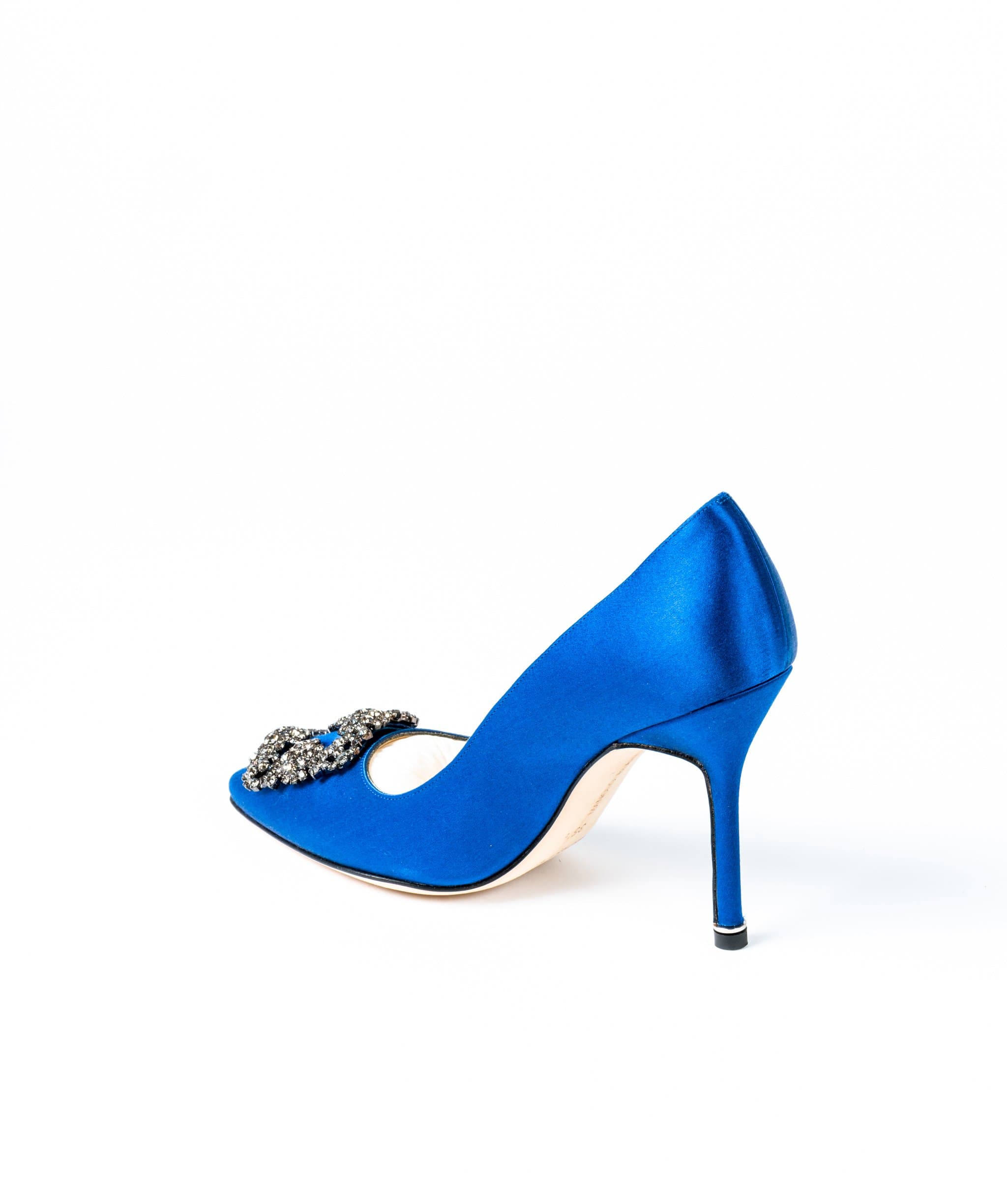 Manolo Blahnik Manolo Blahnik Hangisi Pumps Royal Blue Size 35.5