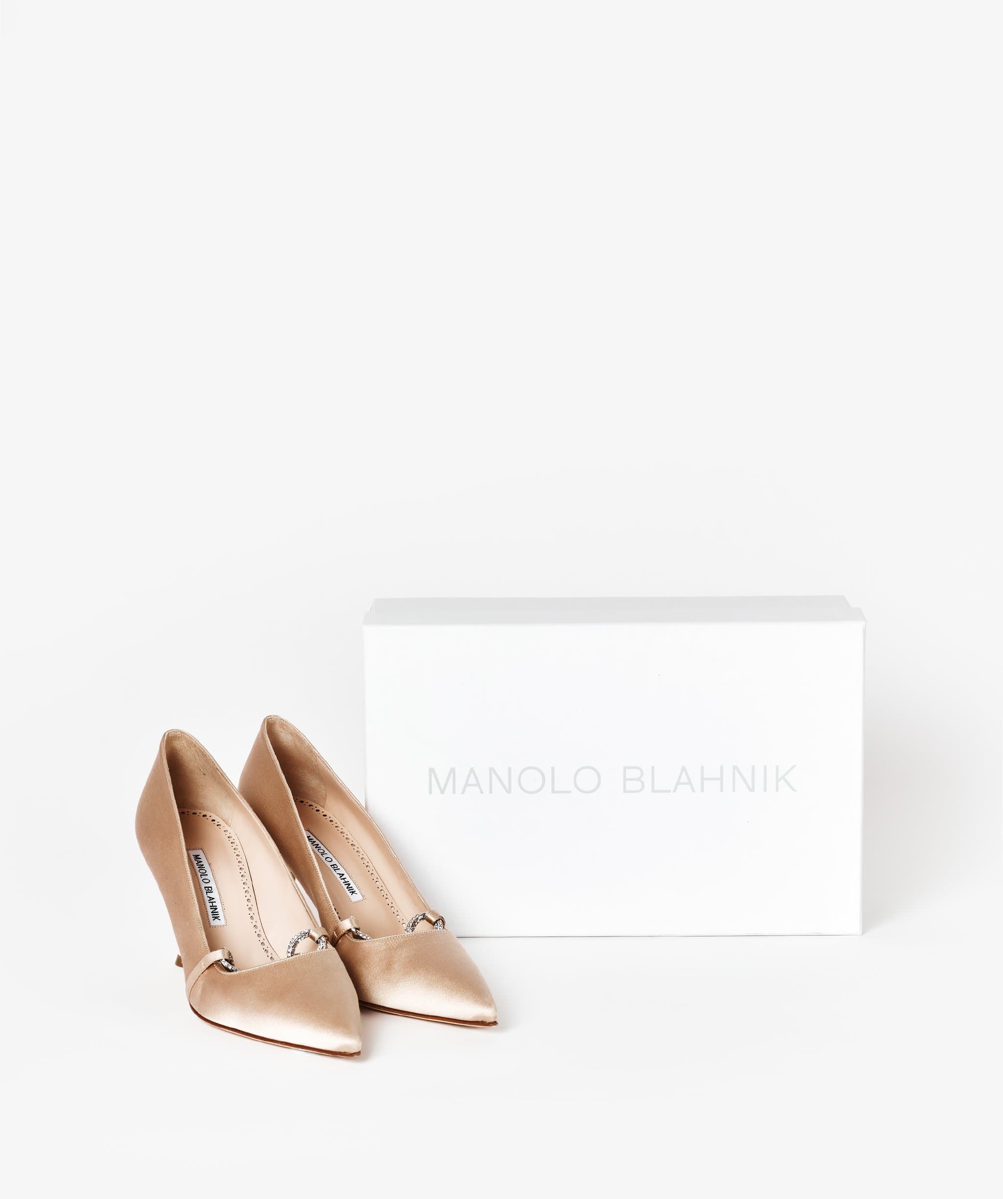 Manolo Blahnik Manolo Blahnik Nude Size 38