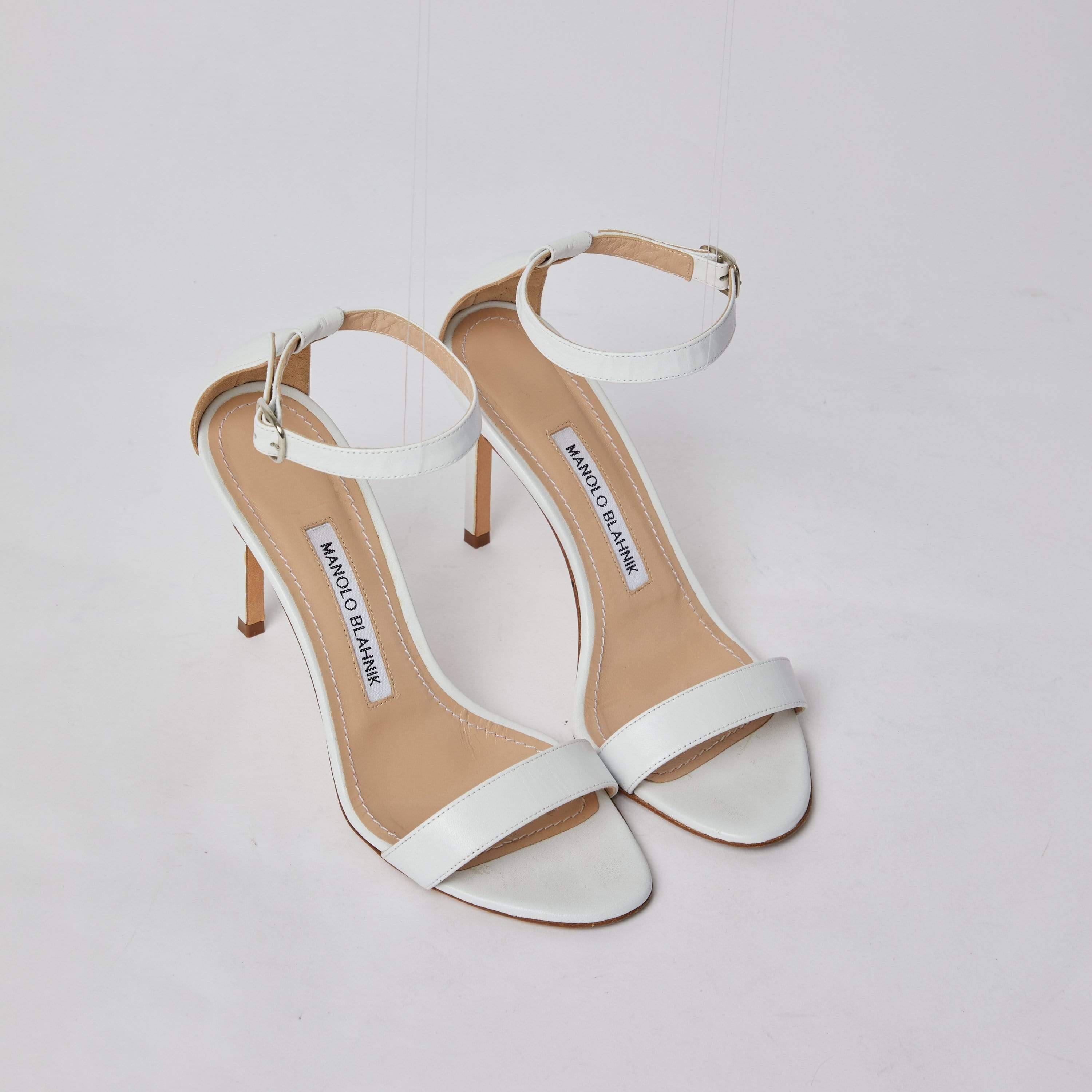 Manolo Blahnik Manolo Blahnik White Heels