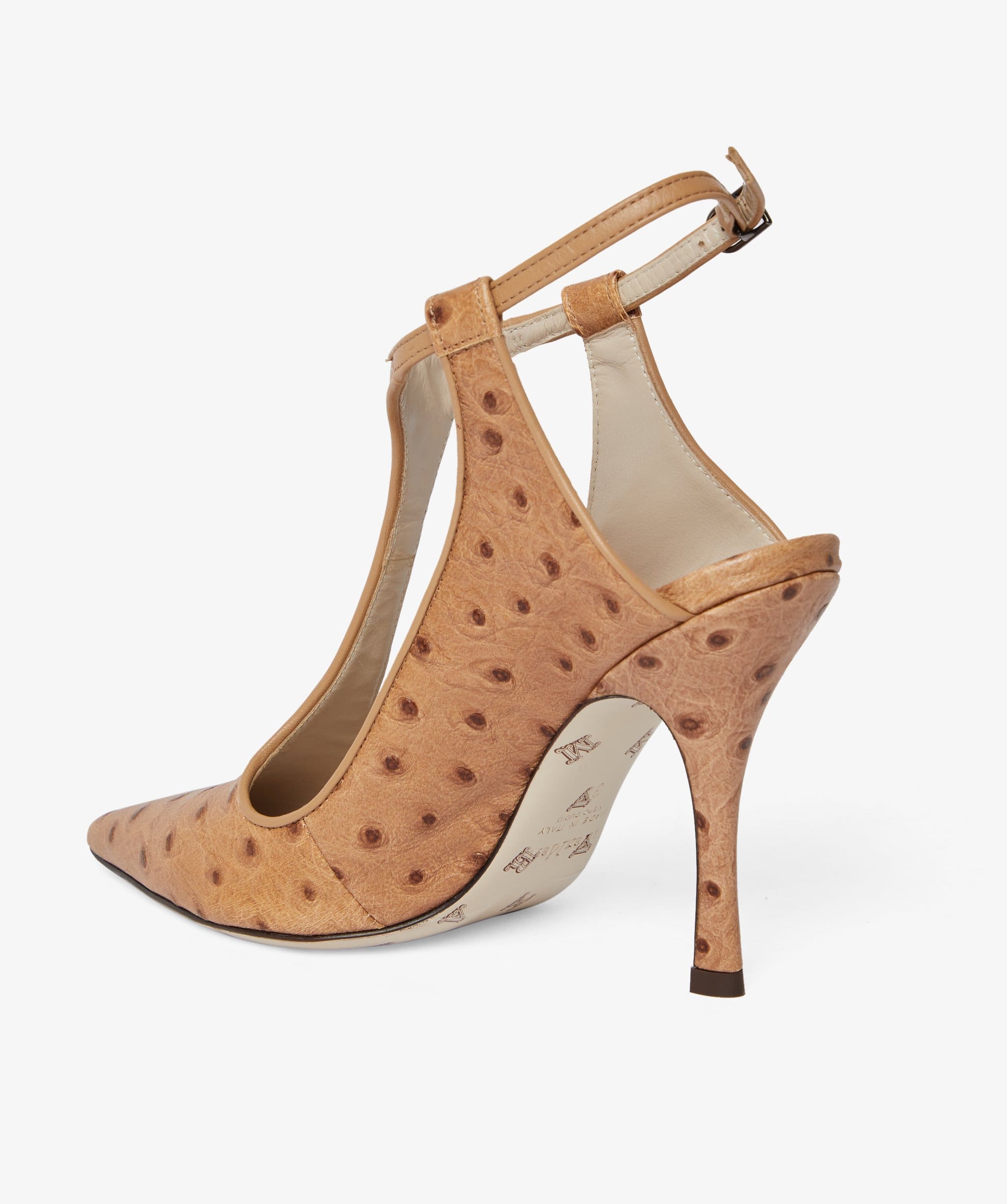 Max Mara Max Mara Ostrich Heels