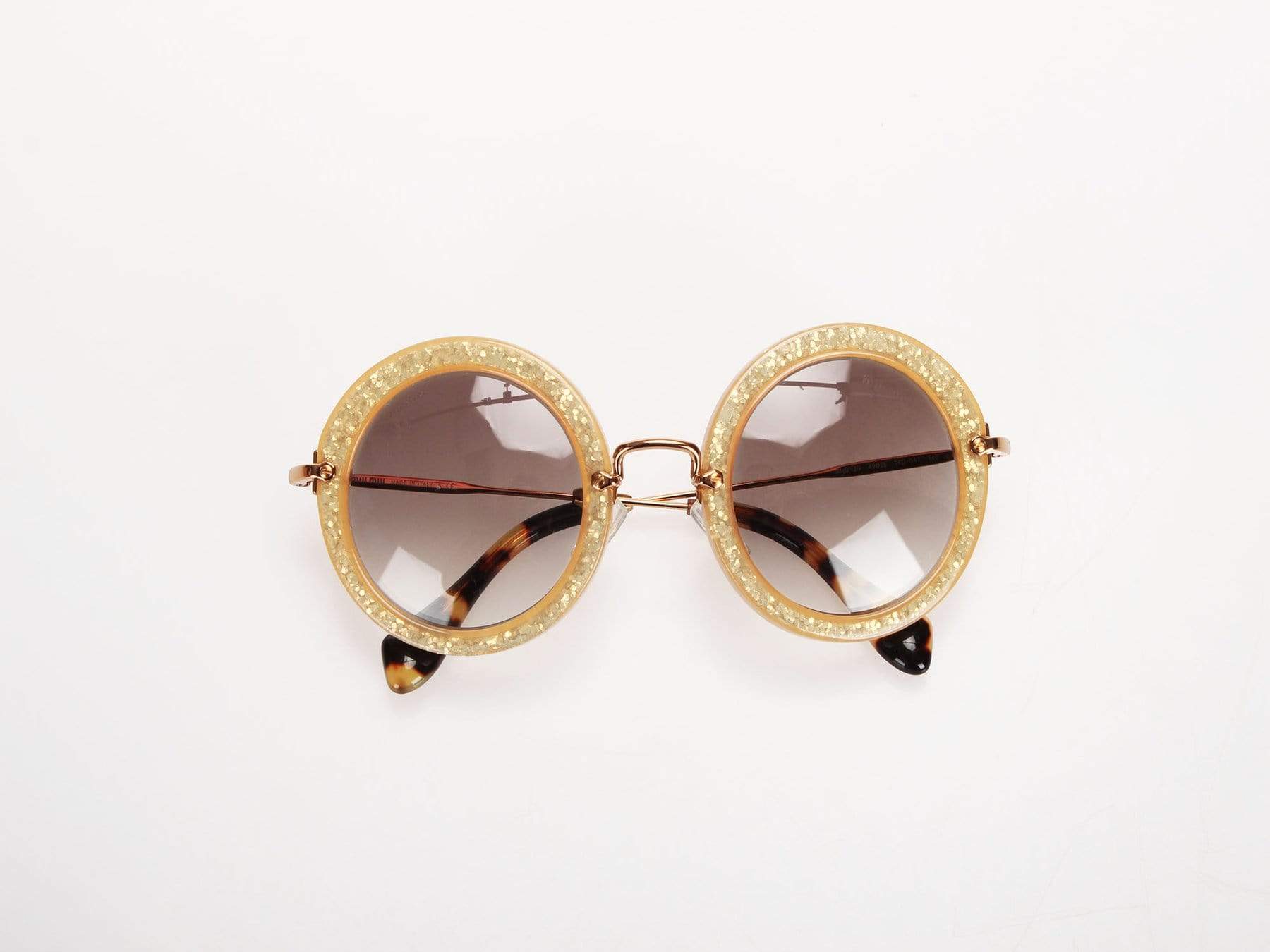 Miu Miu Miu Miu Round Tinted Sunglasses RCL1027