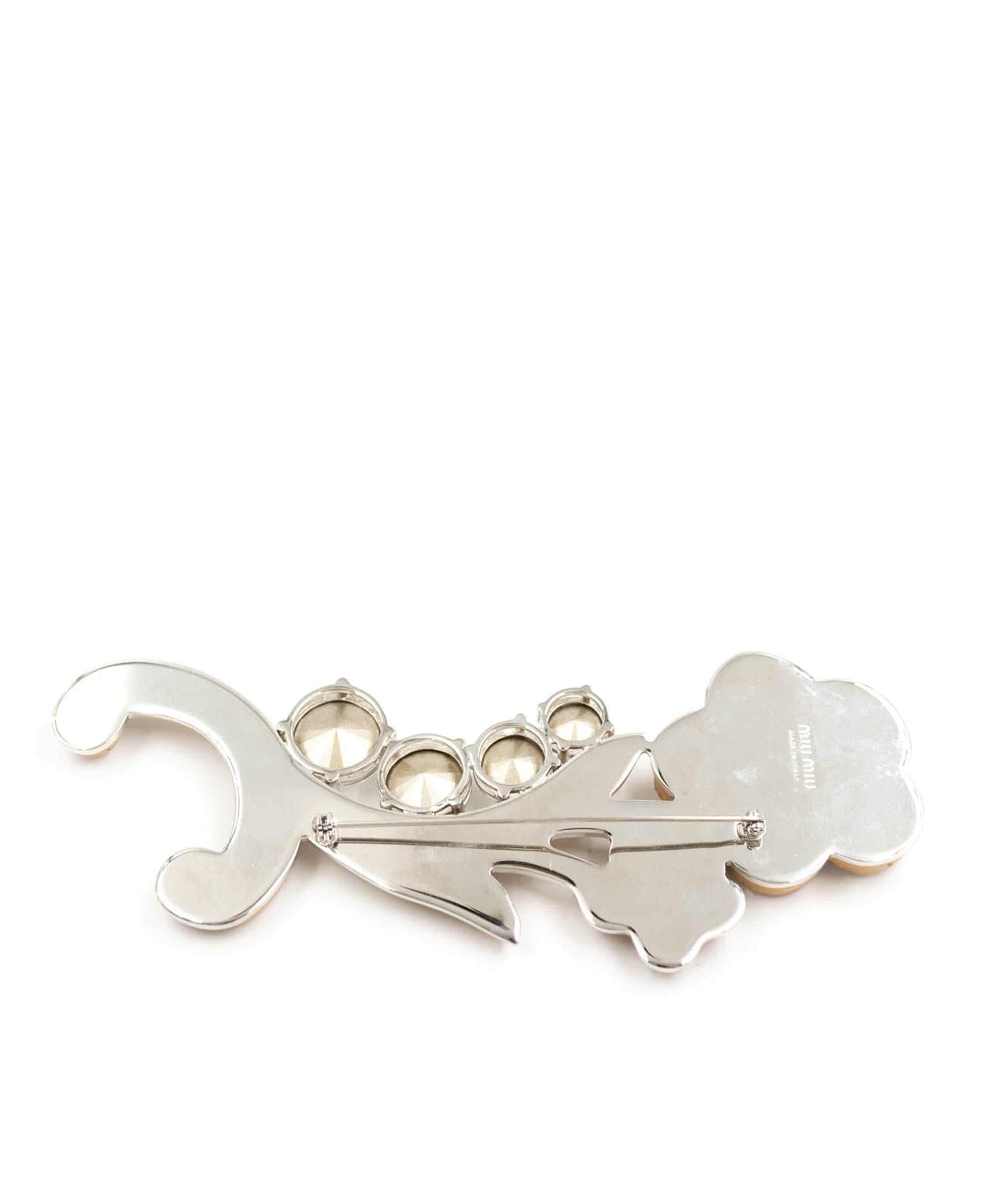 Miumiu Miu Miu runway Ceramic brooch - AWC1755