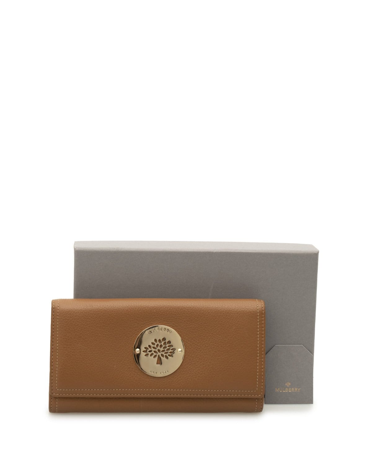 Mulberry Mulberry Brown Leather Wallet - AGL1504