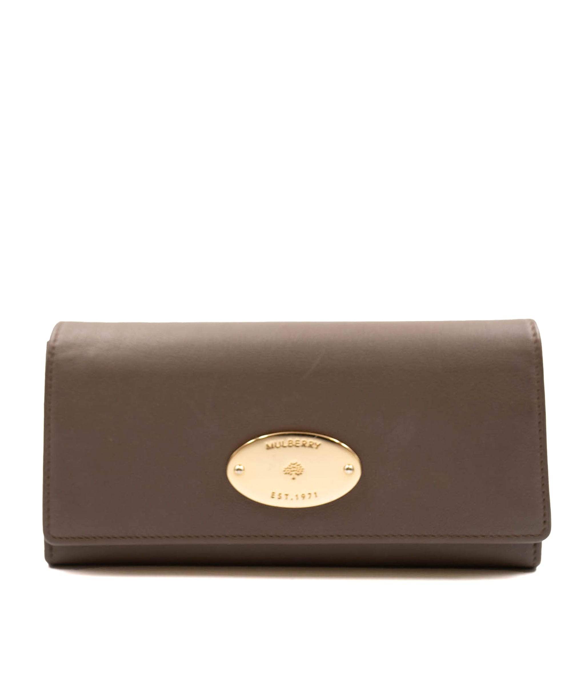 Mulberry Mulberry taupe continental wallet  - AGL2011