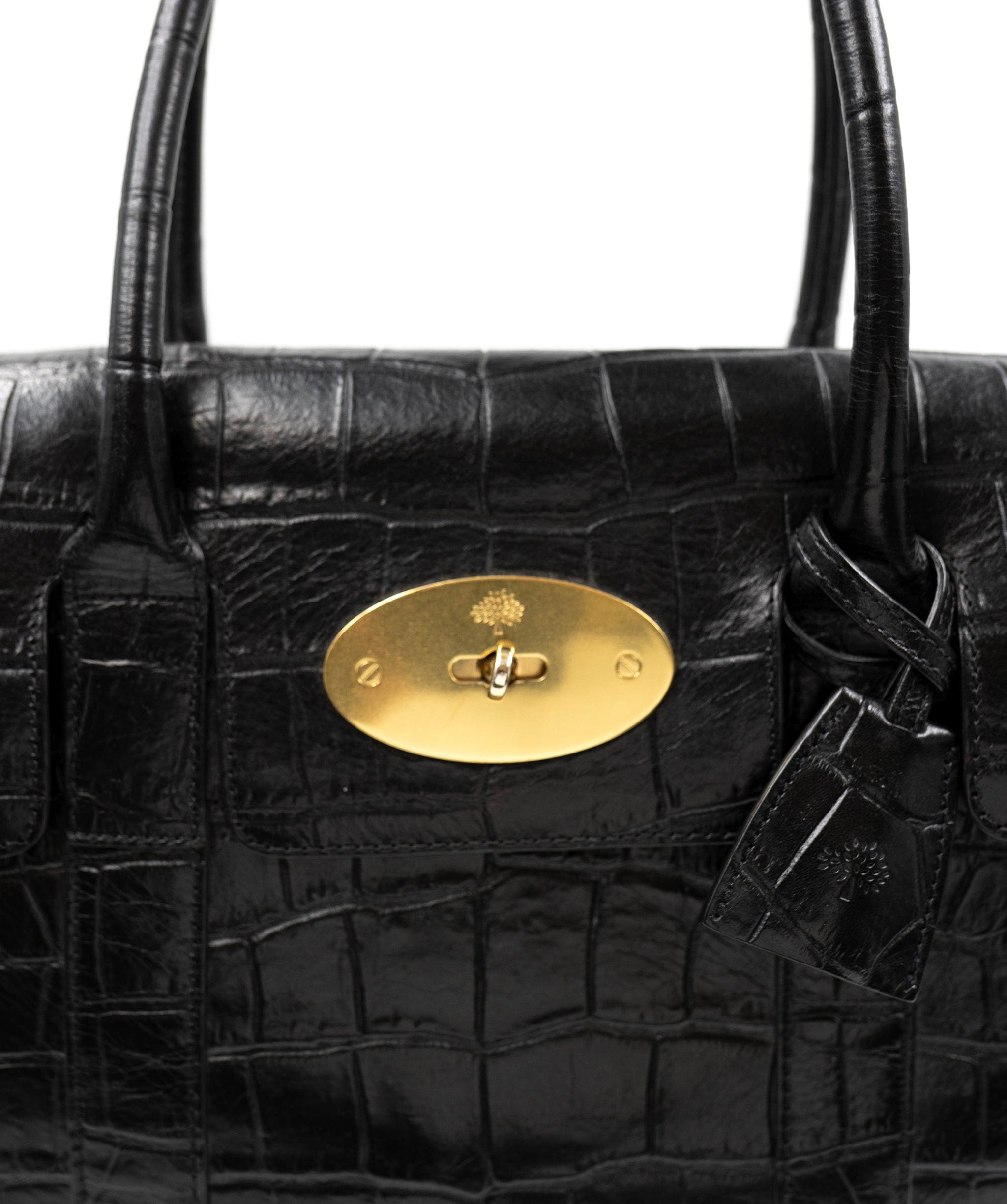 Mulberry Mulberry Black croc bayswater AGC1332