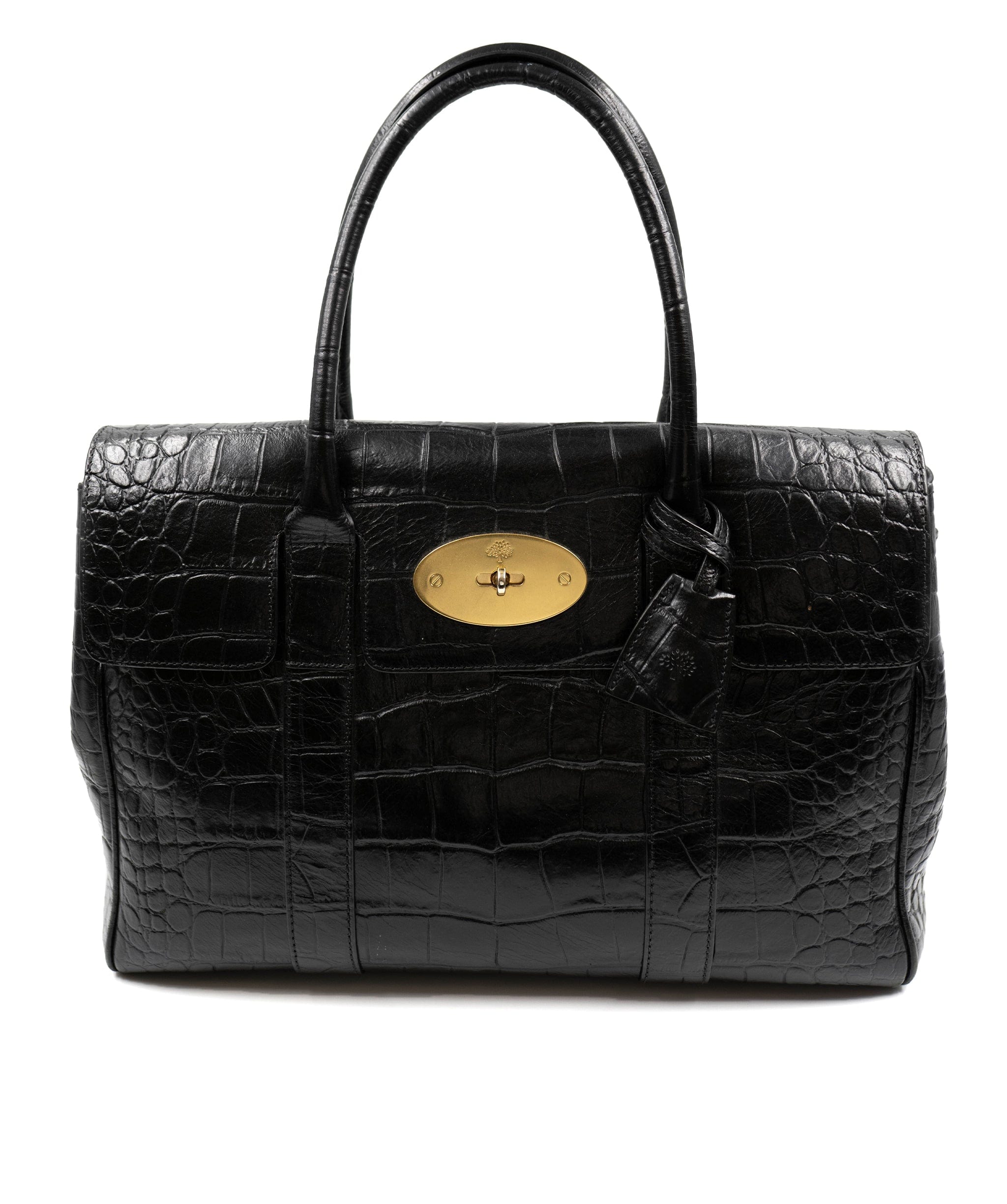 Mulberry Mulberry Black croc bayswater AGC1332