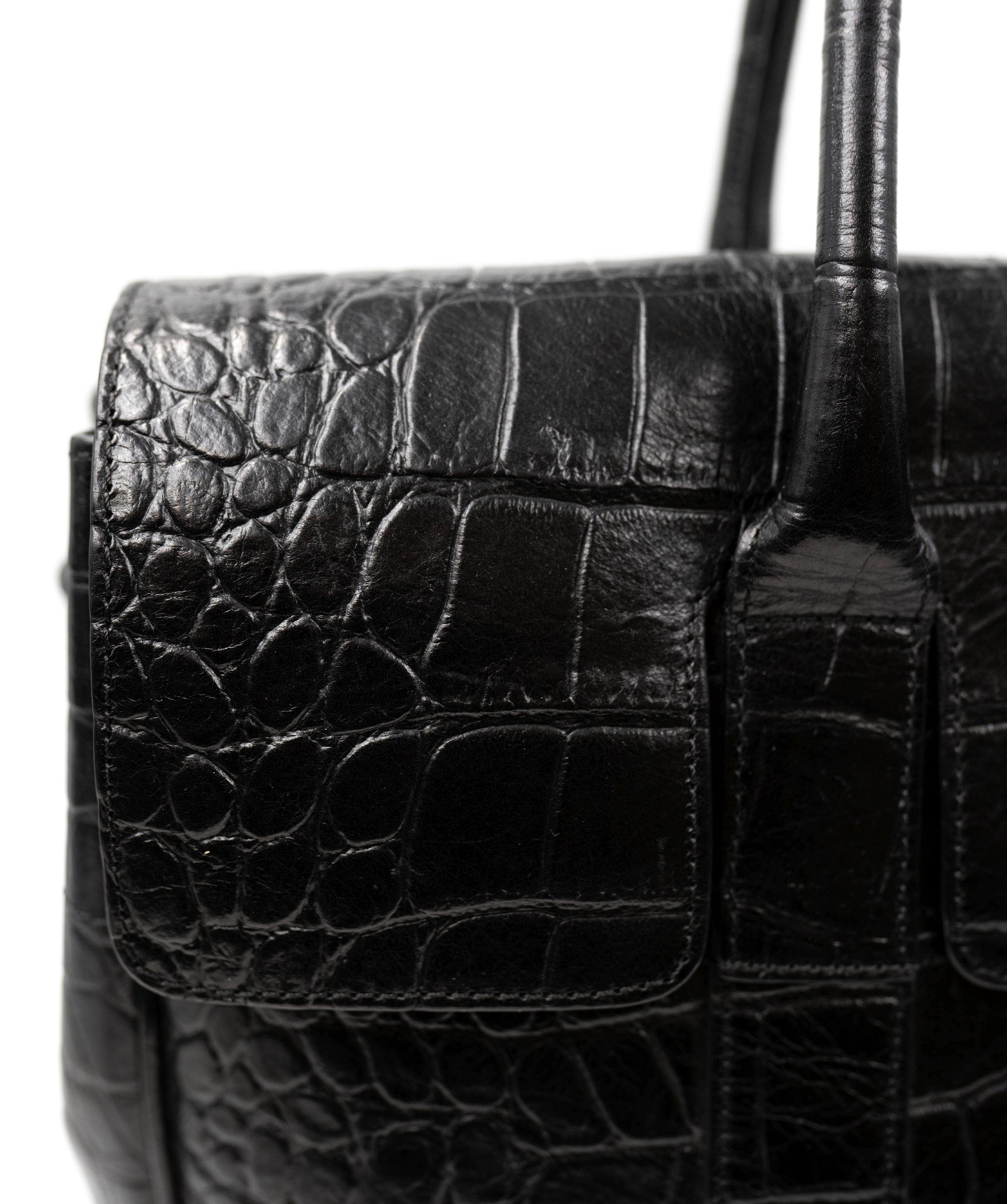 Mulberry Mulberry Black croc bayswater AGC1332