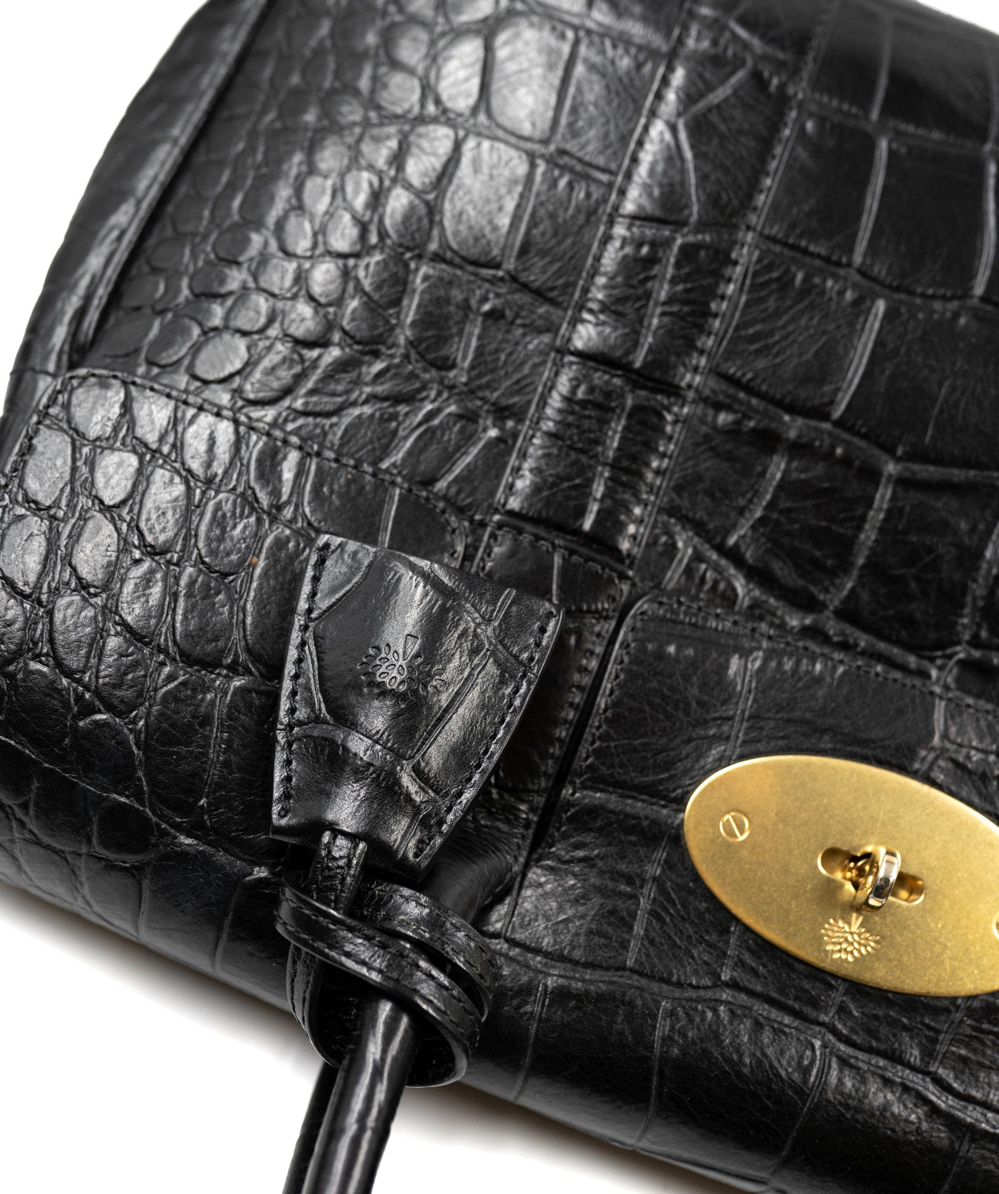 Mulberry Mulberry Black croc bayswater AGC1332