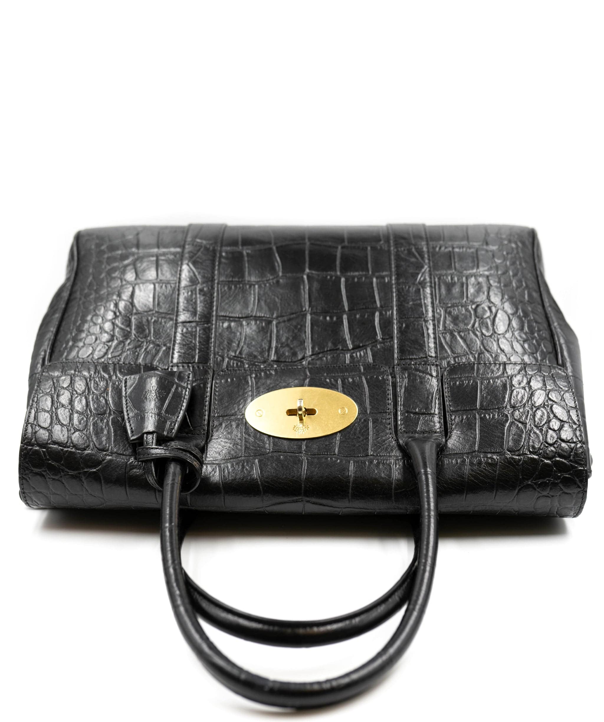 Mulberry Mulberry Black croc bayswater AGC1332