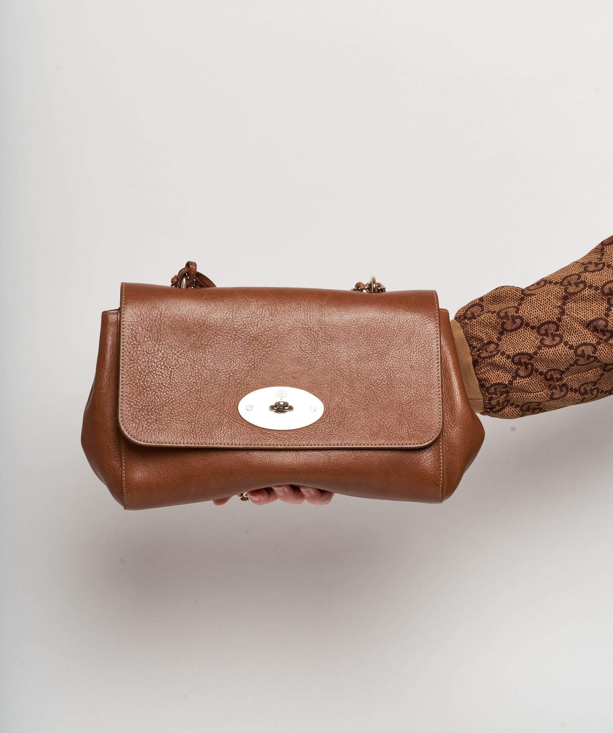 Mulberry Mulberry Lily Brown Leather Crossbody Bag