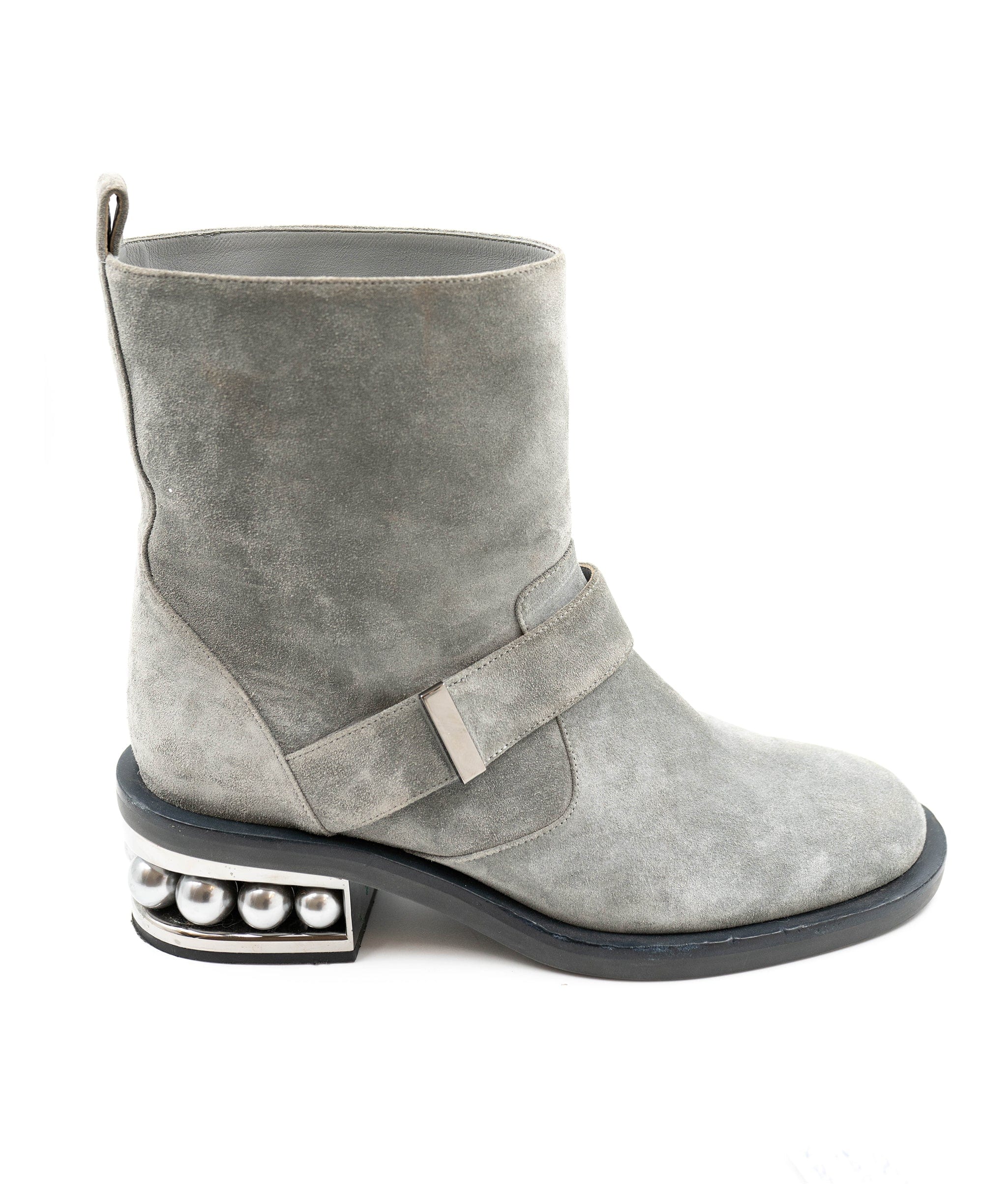 Nicholas Kirkwood Nicholas Kirkwood Grey Suede Ankle Boot - ADL1367