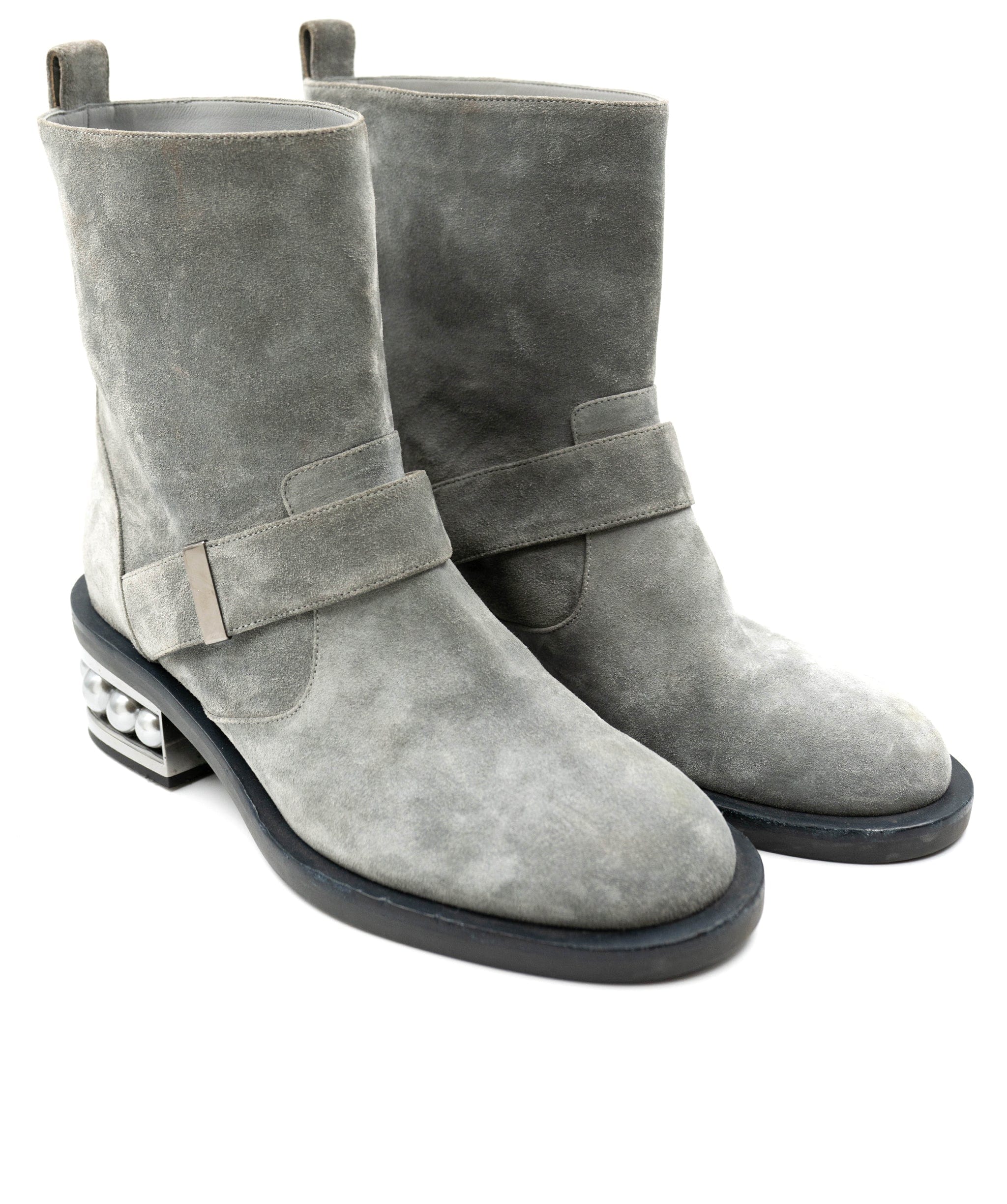 Nicholas Kirkwood Nicholas Kirkwood Grey Suede Ankle Boot - ADL1367