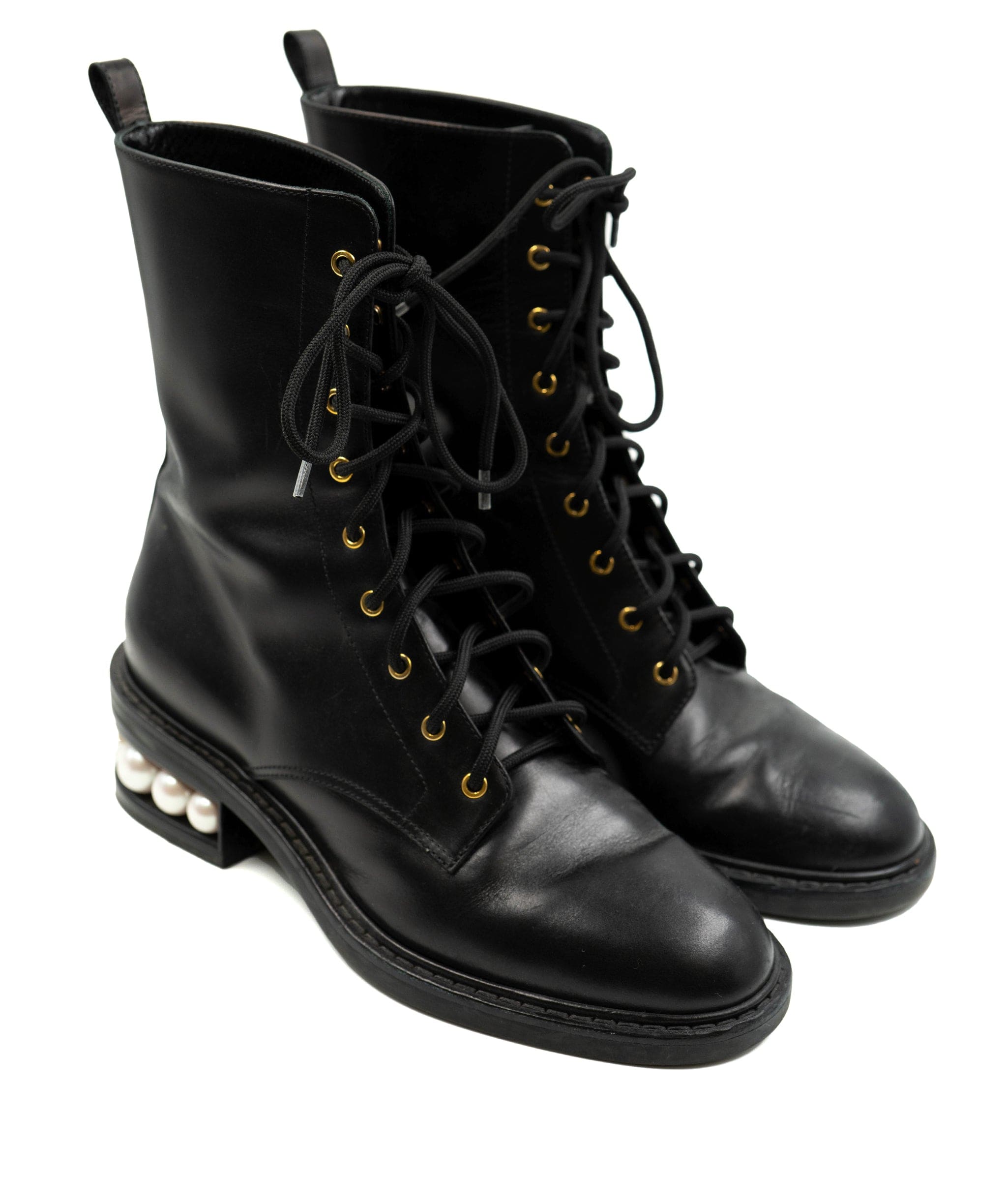 Nicholas Kirkwood Nicholos kirkwood black pearl boots ASC1363