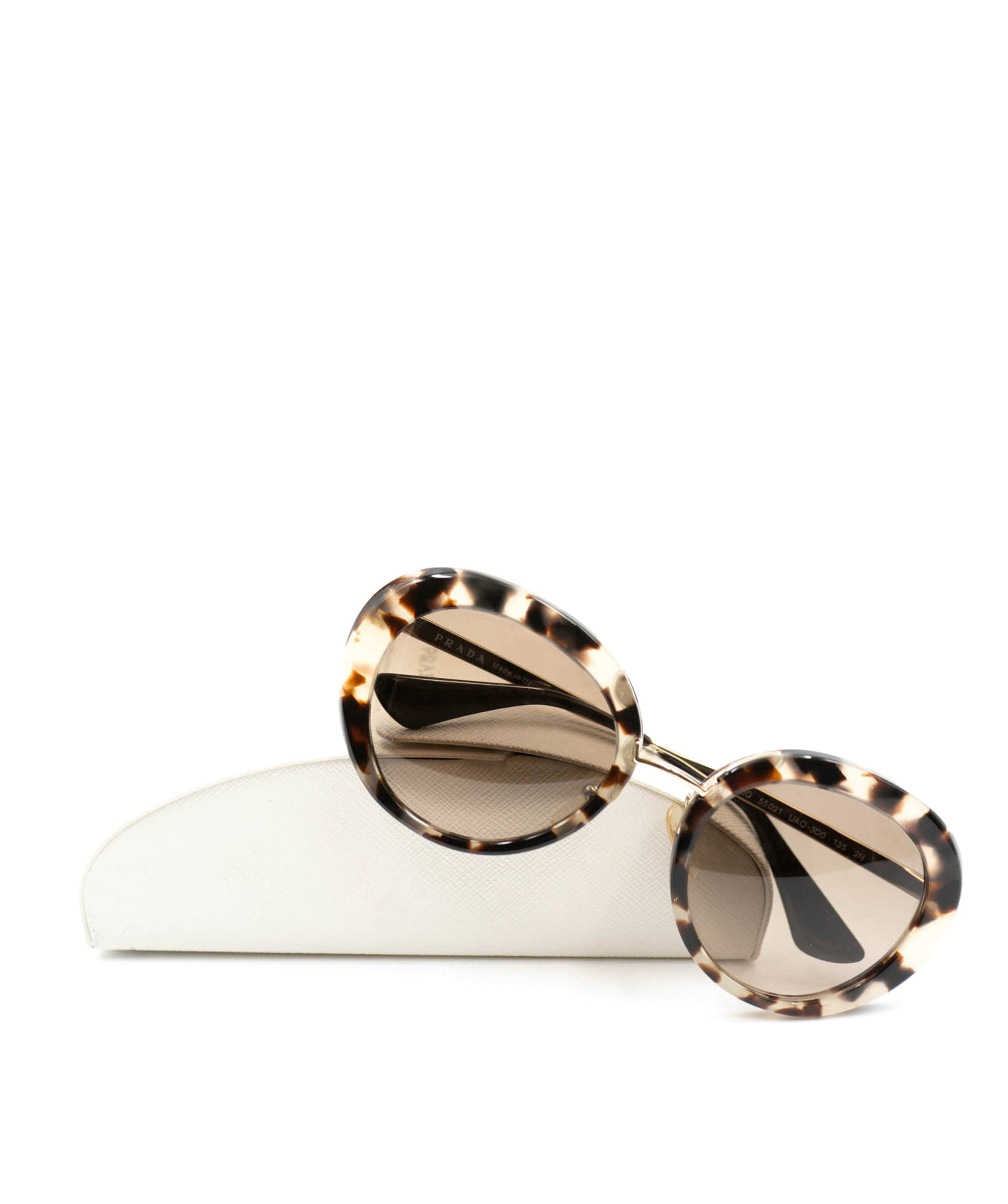 Prada Brown tortourise Prada sunnies with white box ALL0090