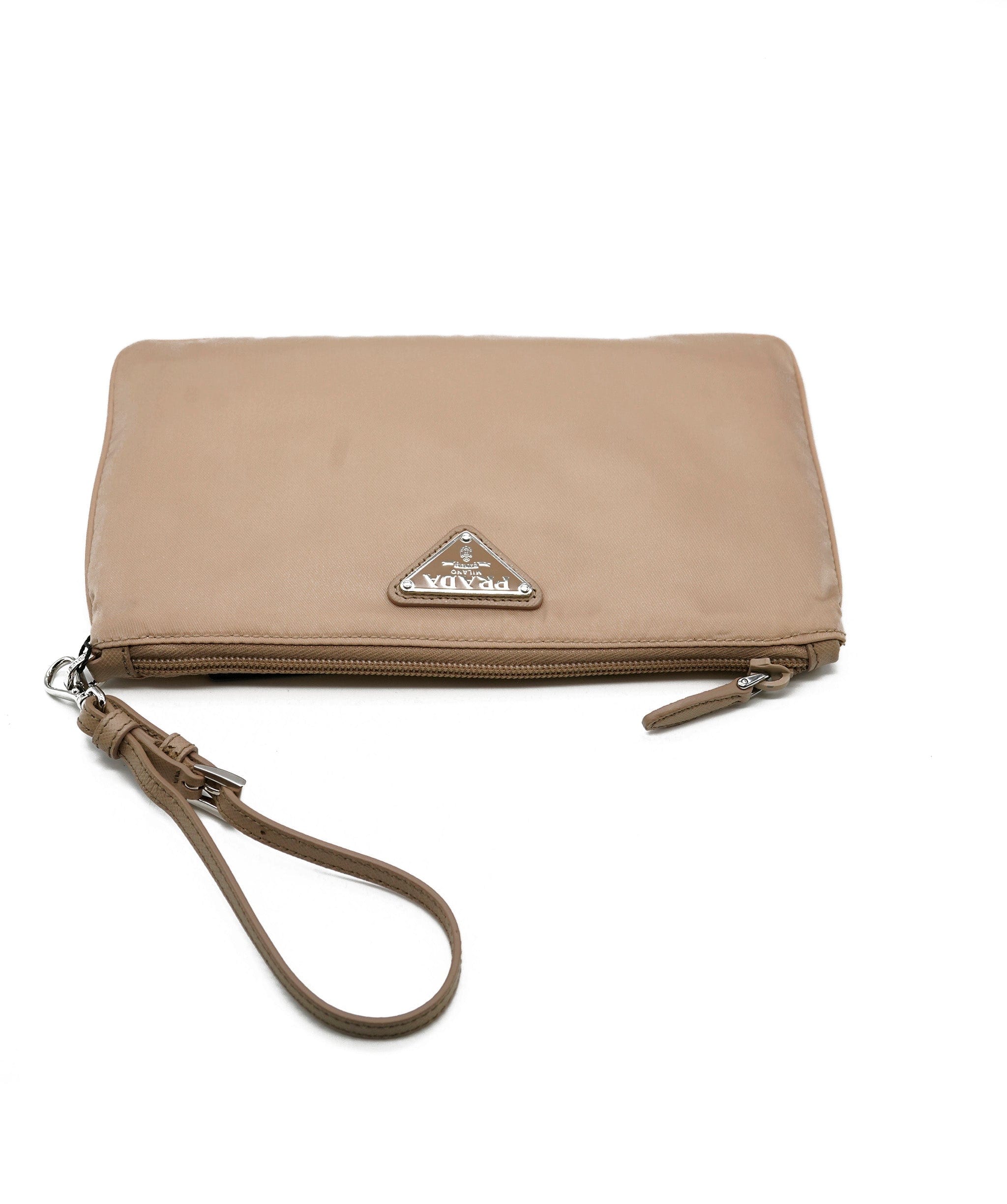 Prada Prada beige nylon pouch  ASL5997