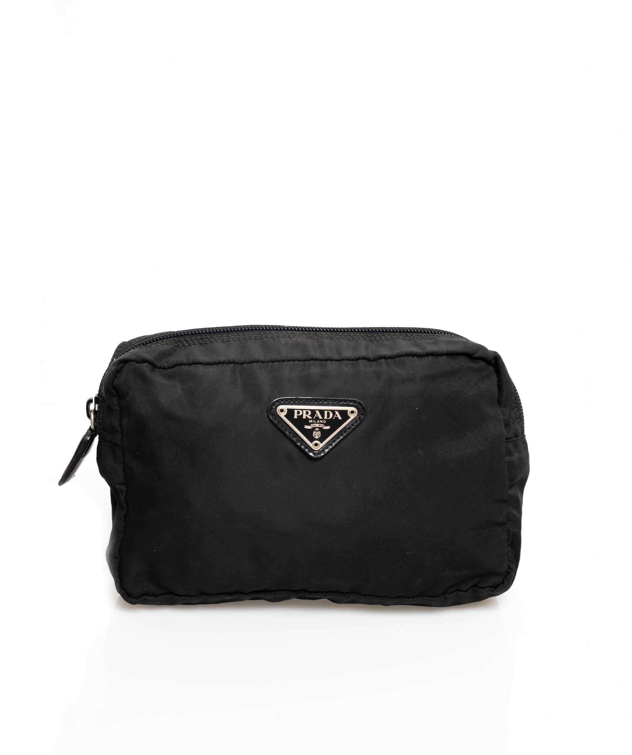 Prada PRADA Black Nylon Cometic Pouch MW2286