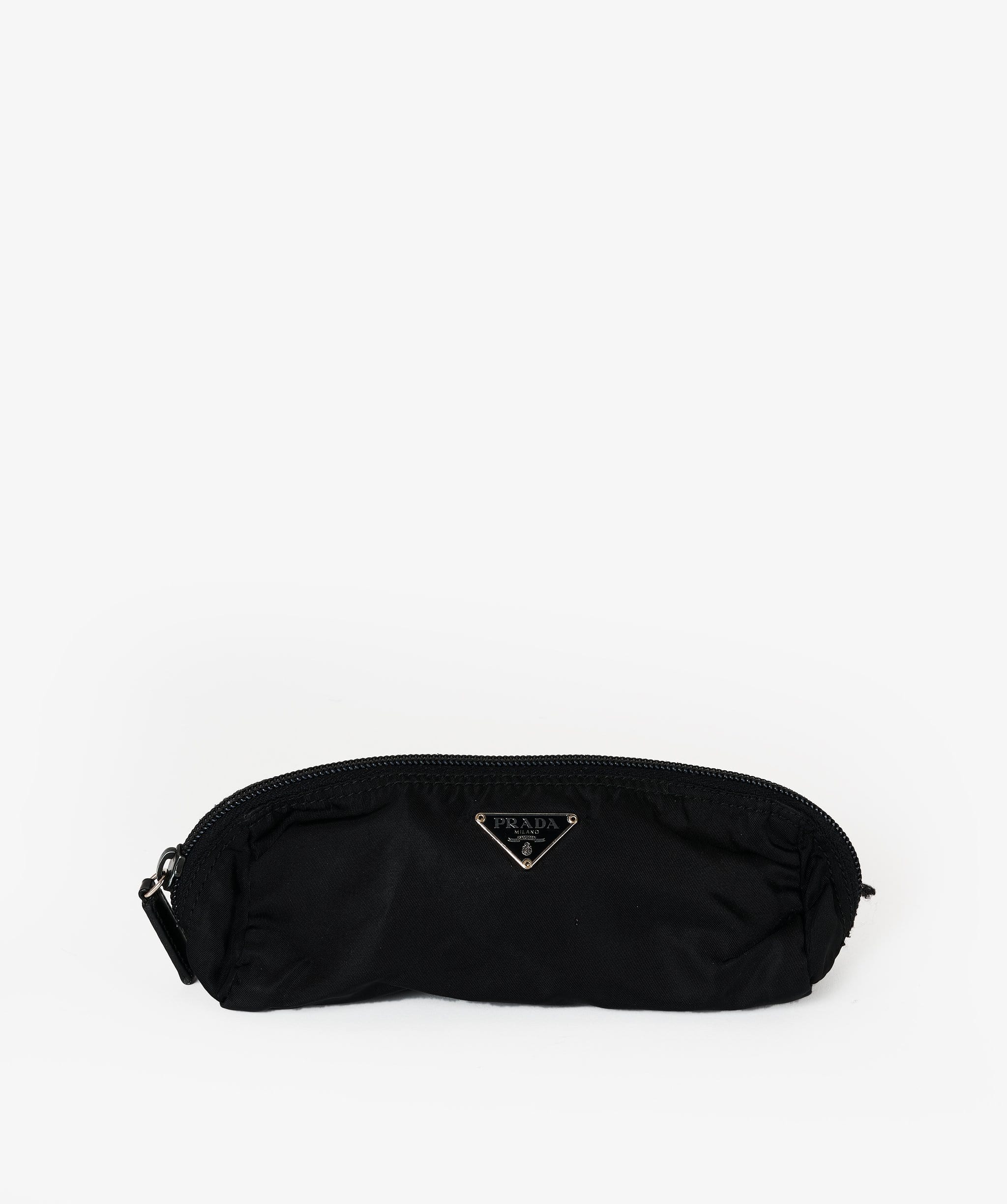 Prada Prada Black Nylon Large Cosmetics Pouch