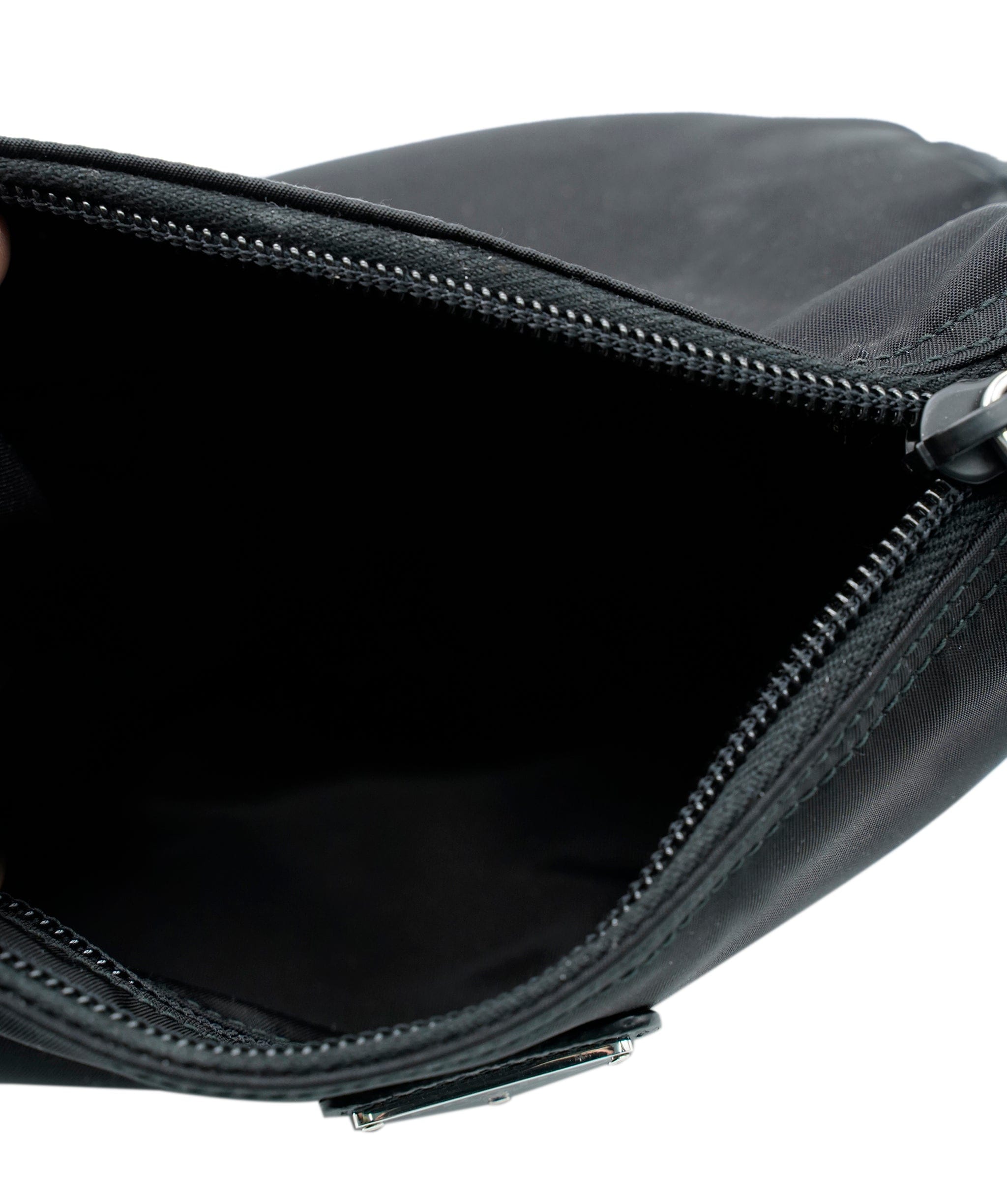 Prada Prada black nylon toiletry pouch small ASL6006