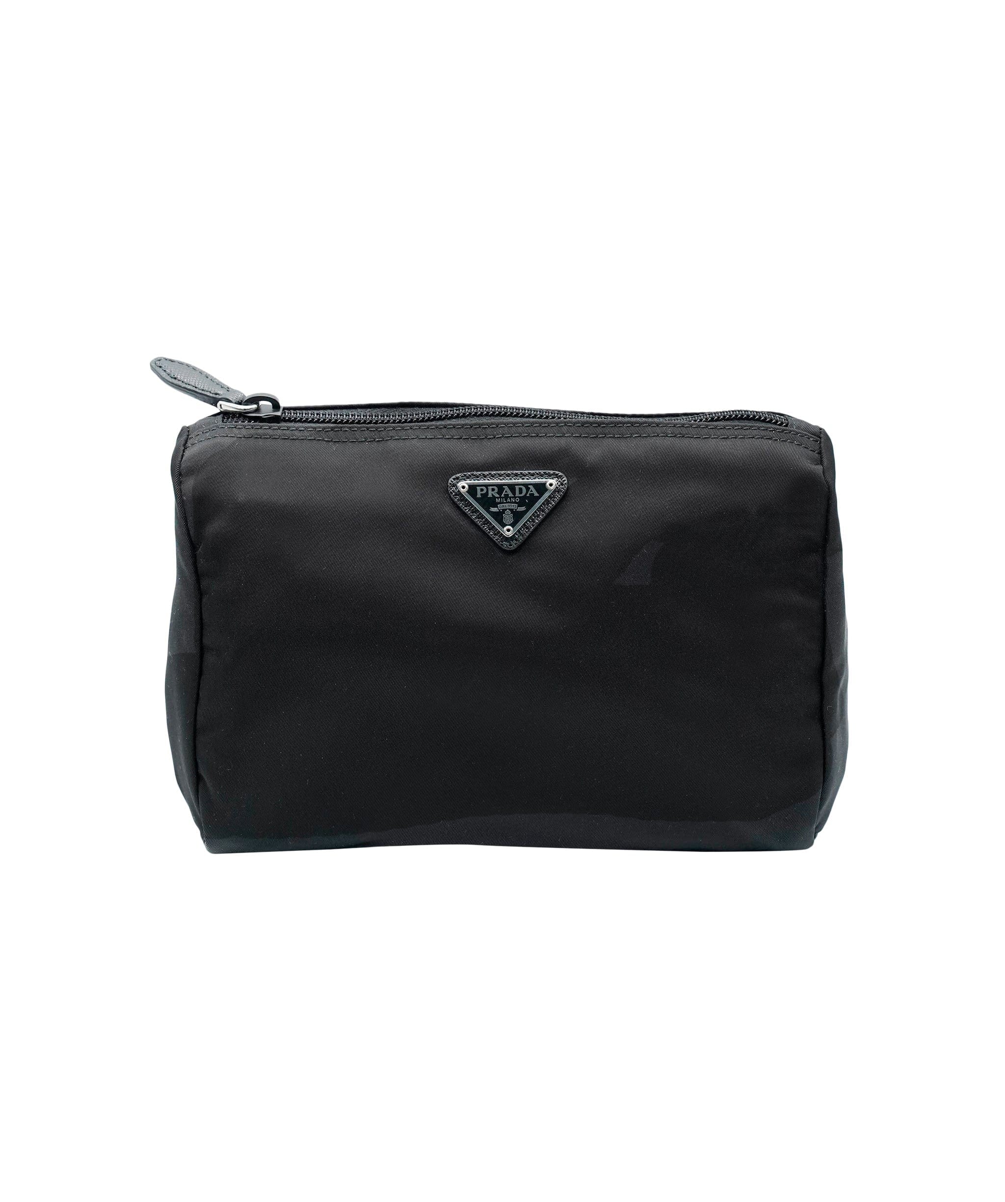 Prada Prada black nylon toiletry pouch small ASL6006