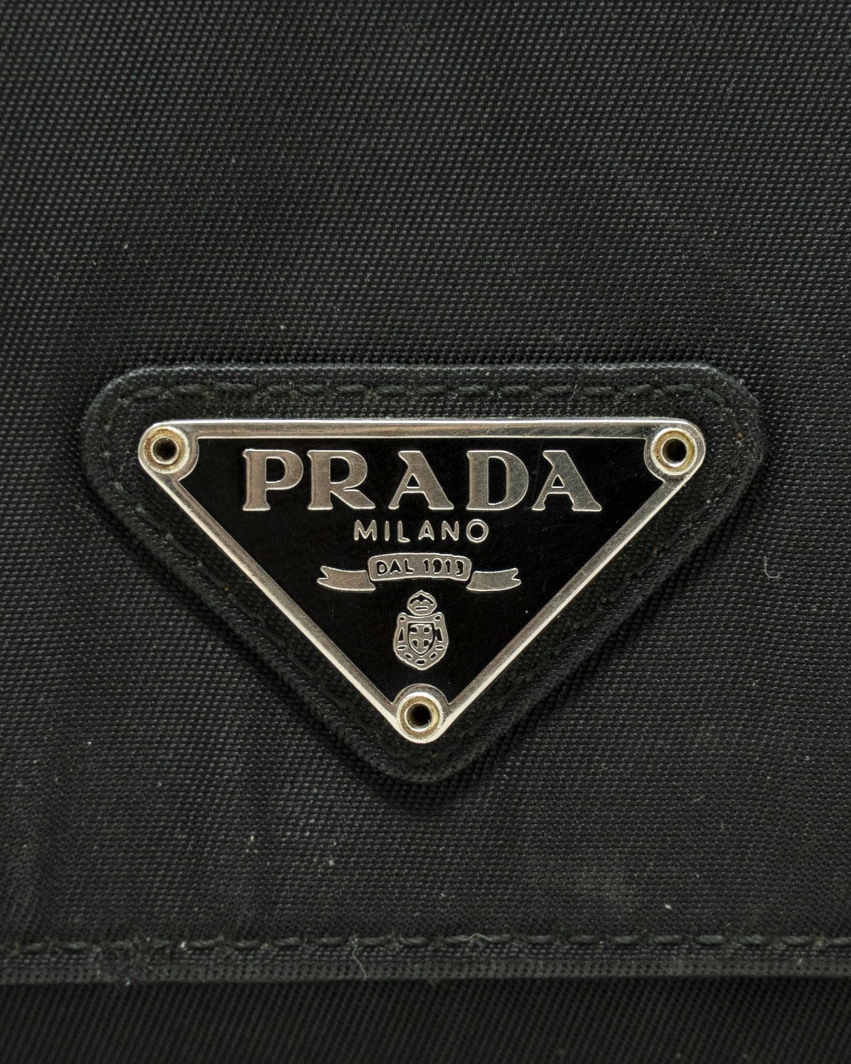 Prada Prada black nylon wallet AJL0013