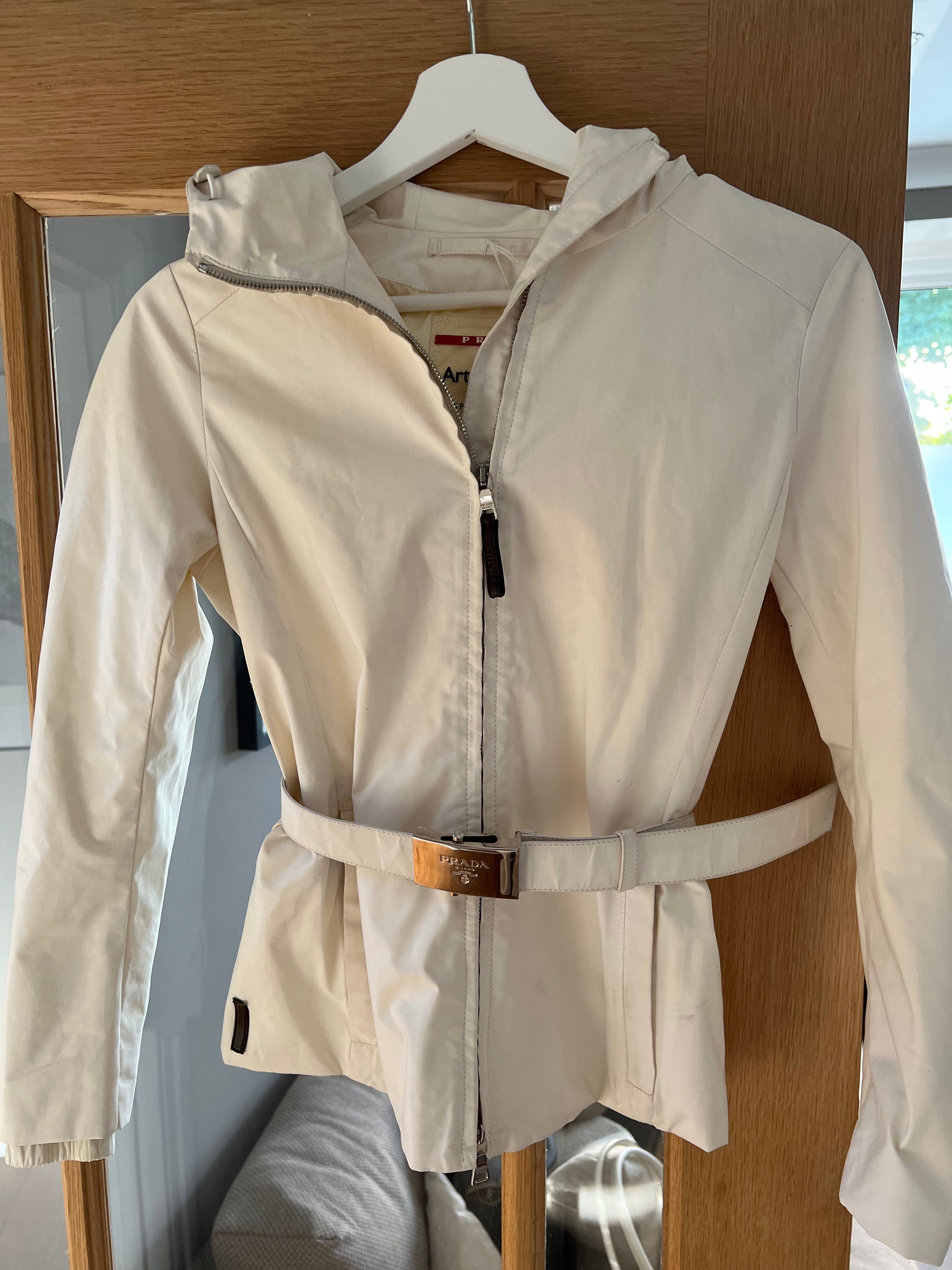 Prada Prada Cream Jacket  AGL1075