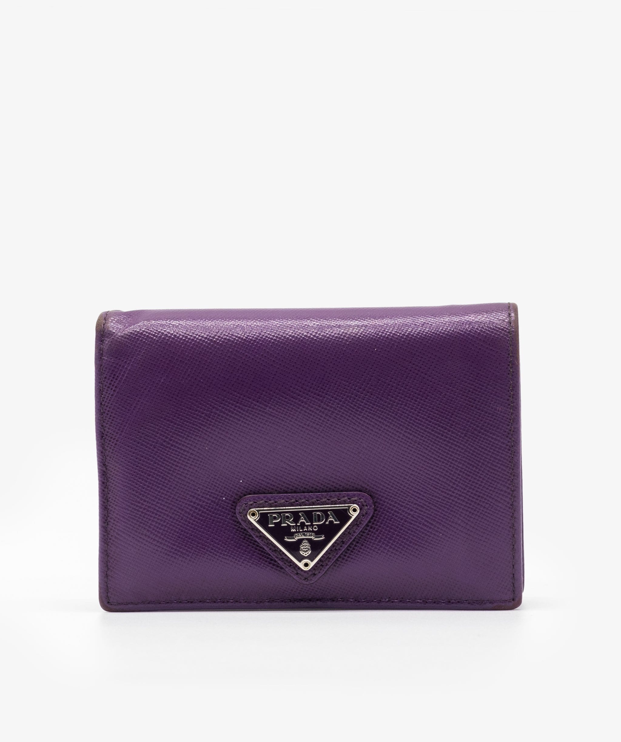 Prada Prada Purple Compact Wallet