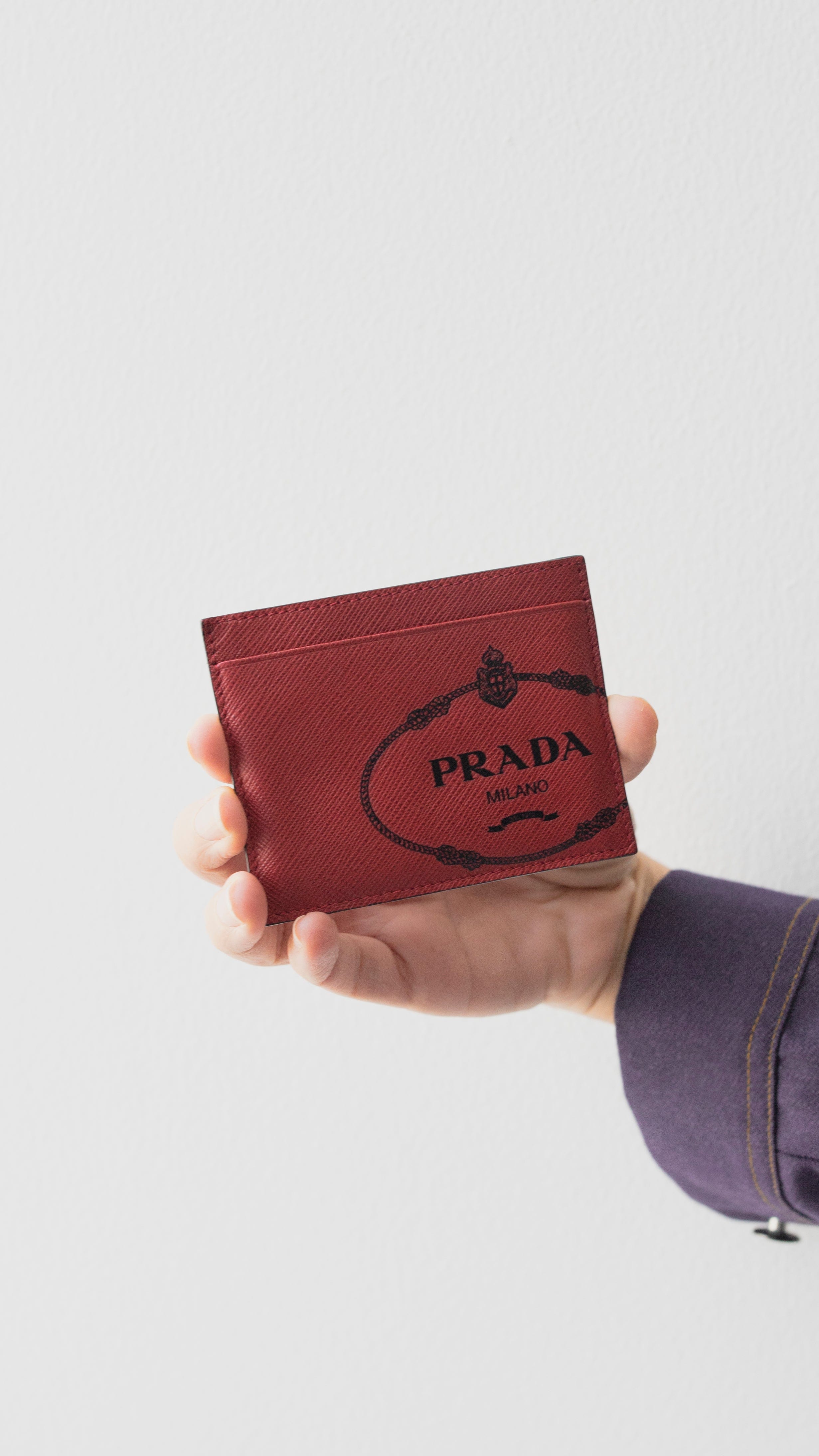 Prada Prada Saffiano Logo Cardholder - RCL1124