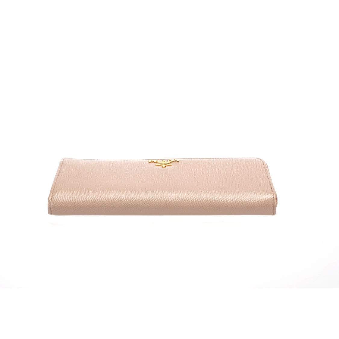 Prada Prada Saffiano Zip Wallet