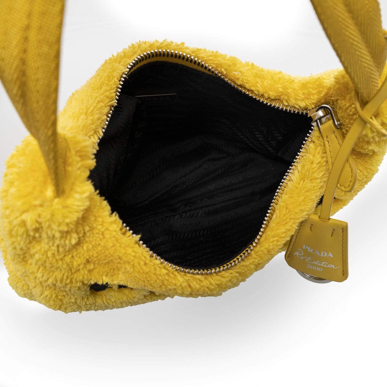 Prada Prada 2000 Re-edition Fluffy Yellow Bag - AWL1656