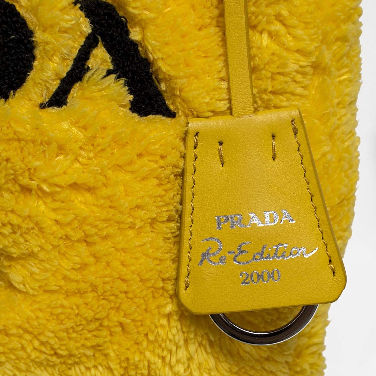 Prada Prada 2000 Re-edition Fluffy Yellow Bag - AWL1656