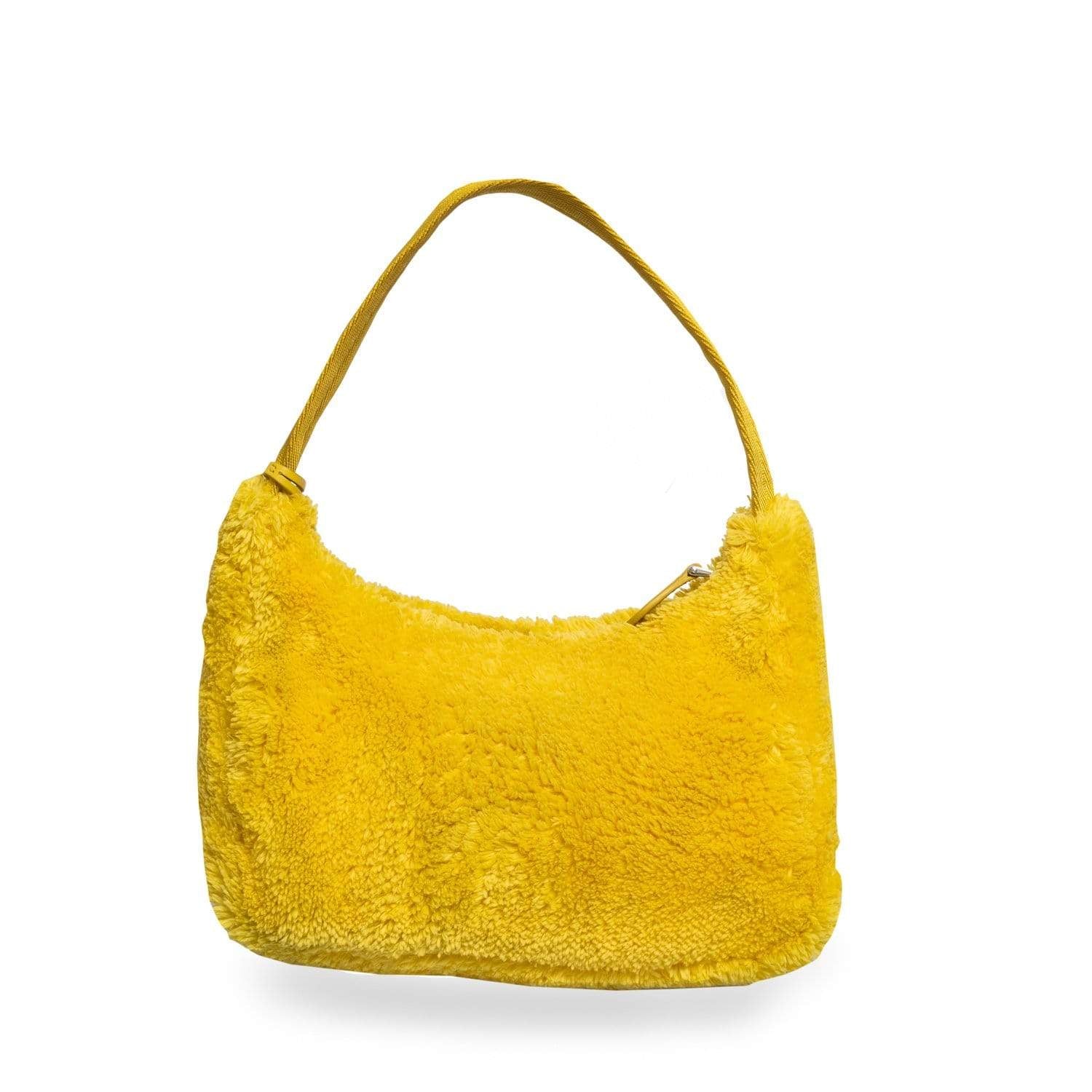 Prada Prada 2000 Re-edition Fluffy Yellow Bag - AWL1656